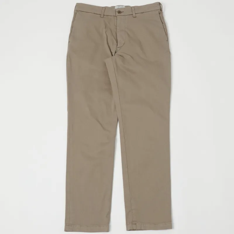 Spellbound Slim Tapered Stretch Chino - Stone sold by Son of a Stag