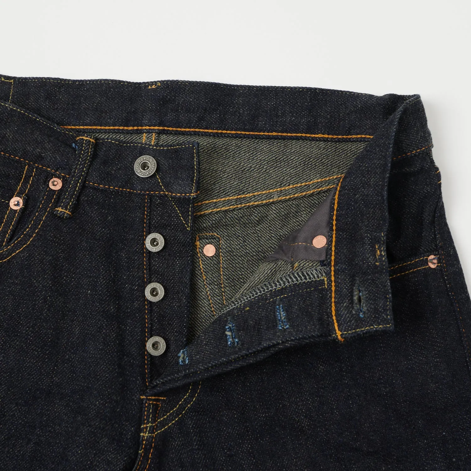 ONI Denim 544 20th Anniversary Blue Cast Slim Straight Jean - One Wash sold by Son of a Stag product image thumbnail 3