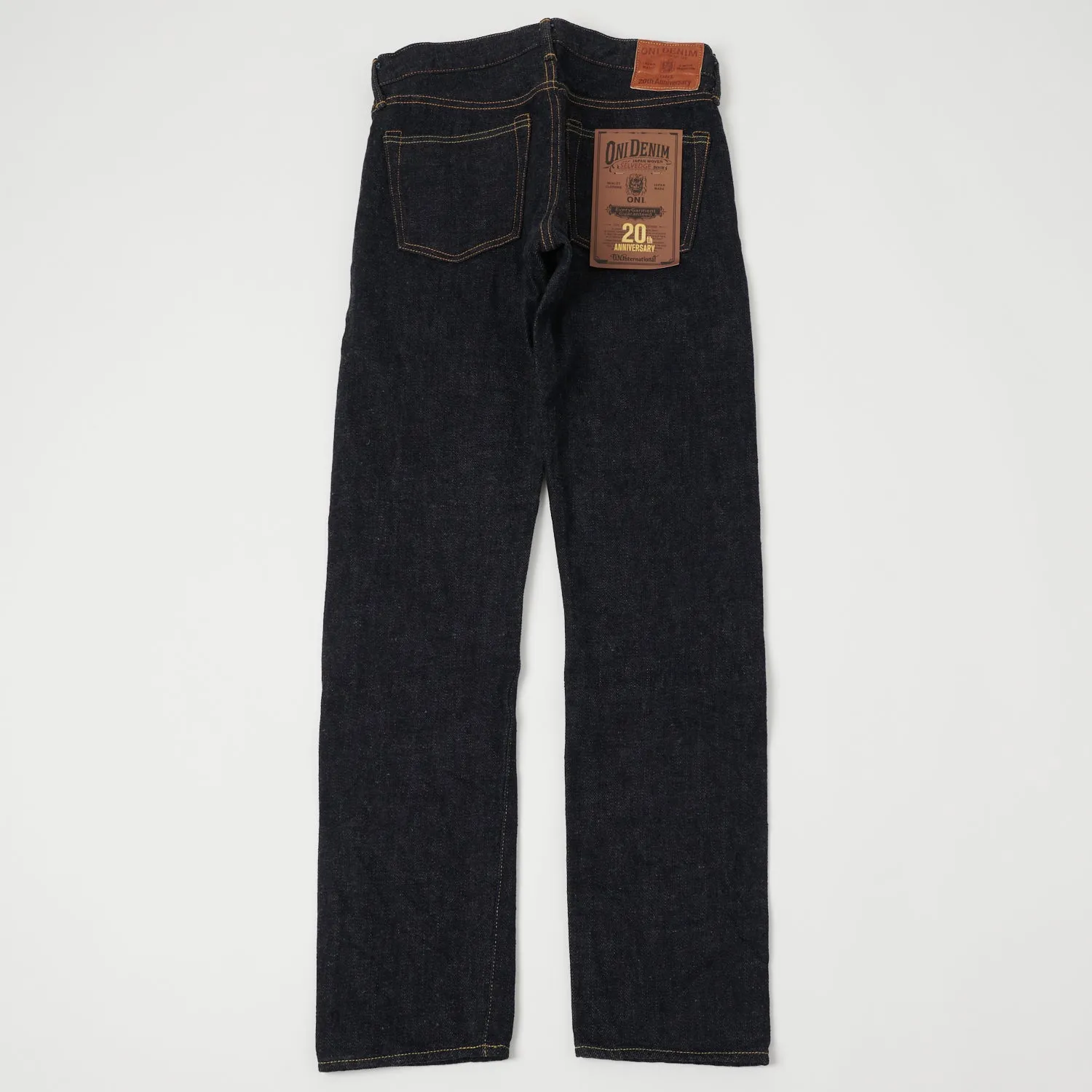 ONI Denim 544 20th Anniversary Blue Cast Slim Straight Jean - One Wash sold by Son of a Stag product image thumbnail 5