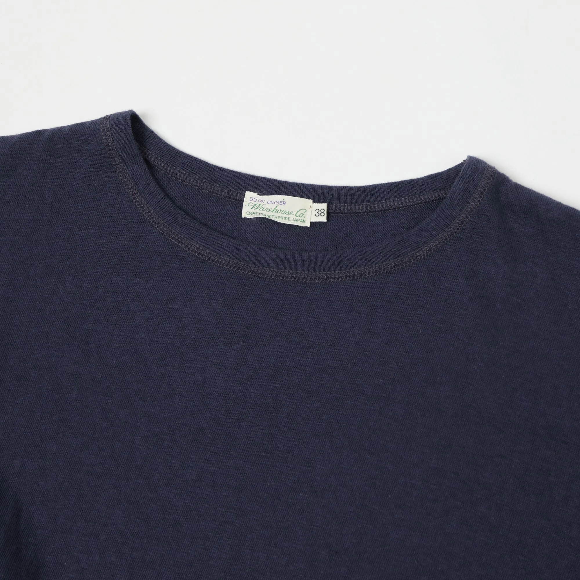 Warehouse & Co 4091 Duck Digger Skivvy T-Shirt - Navy sold by Son of a Stag product image thumbnail 2