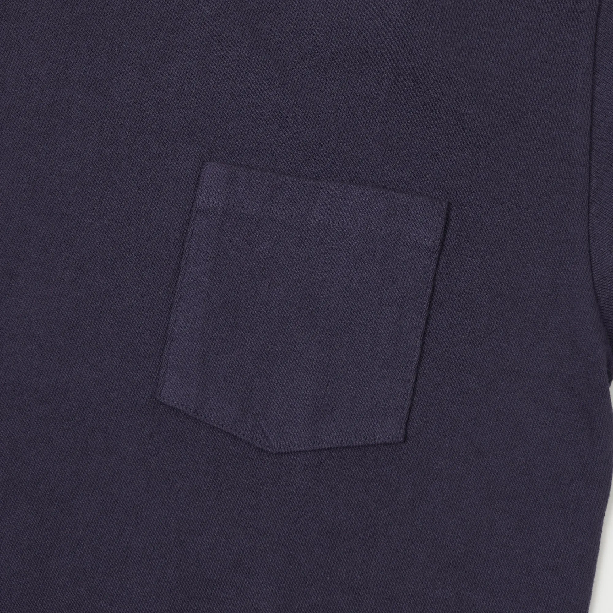 Dubbleworks Heavy Fabric Pocket Tee - Navy sold by Son of a Stag product image thumbnail 3