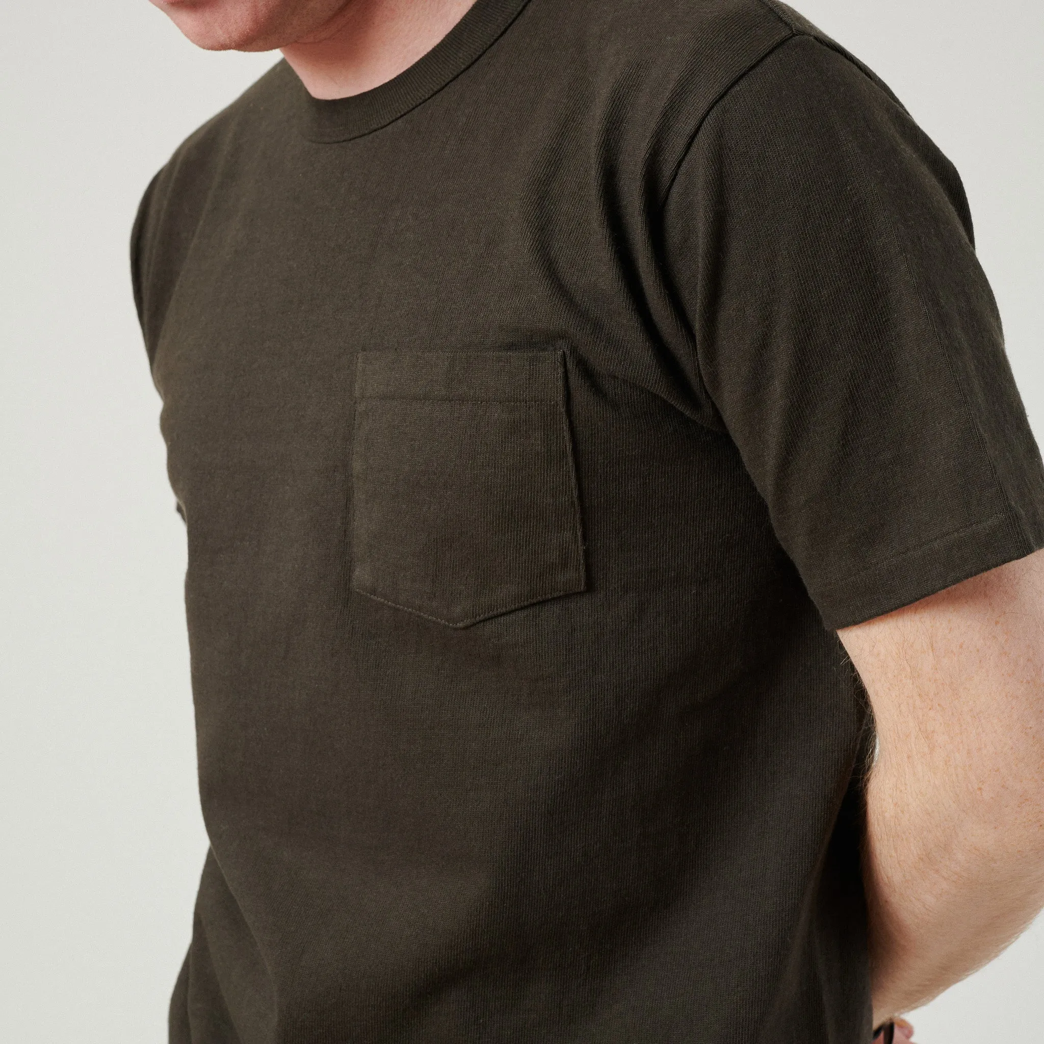Dubbleworks Heavy Fabric Pocket Tee - Sumikuro sold by Son of a Stag product image thumbnail 2