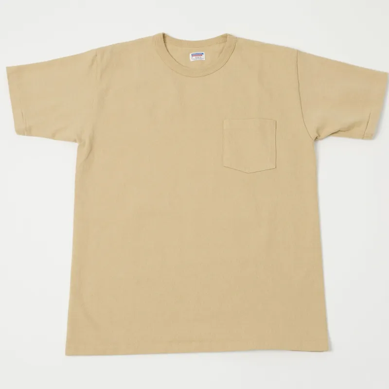 Dubbleworks Heavy Fabric Pocket Tee - Egg sold by Son of a Stag