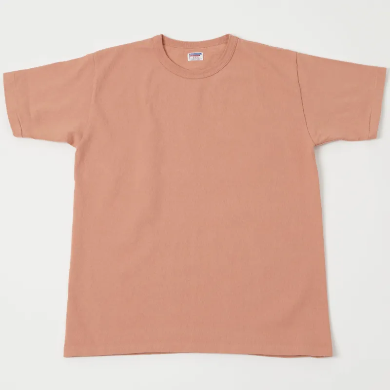 Dubbleworks Heavy Fabric Tee - Salmon Pink sold by Son of a Stag