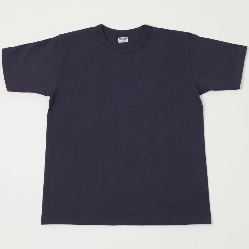 Dubbleworks Heavy Fabric Tee - Navy sold by Son of a Stag