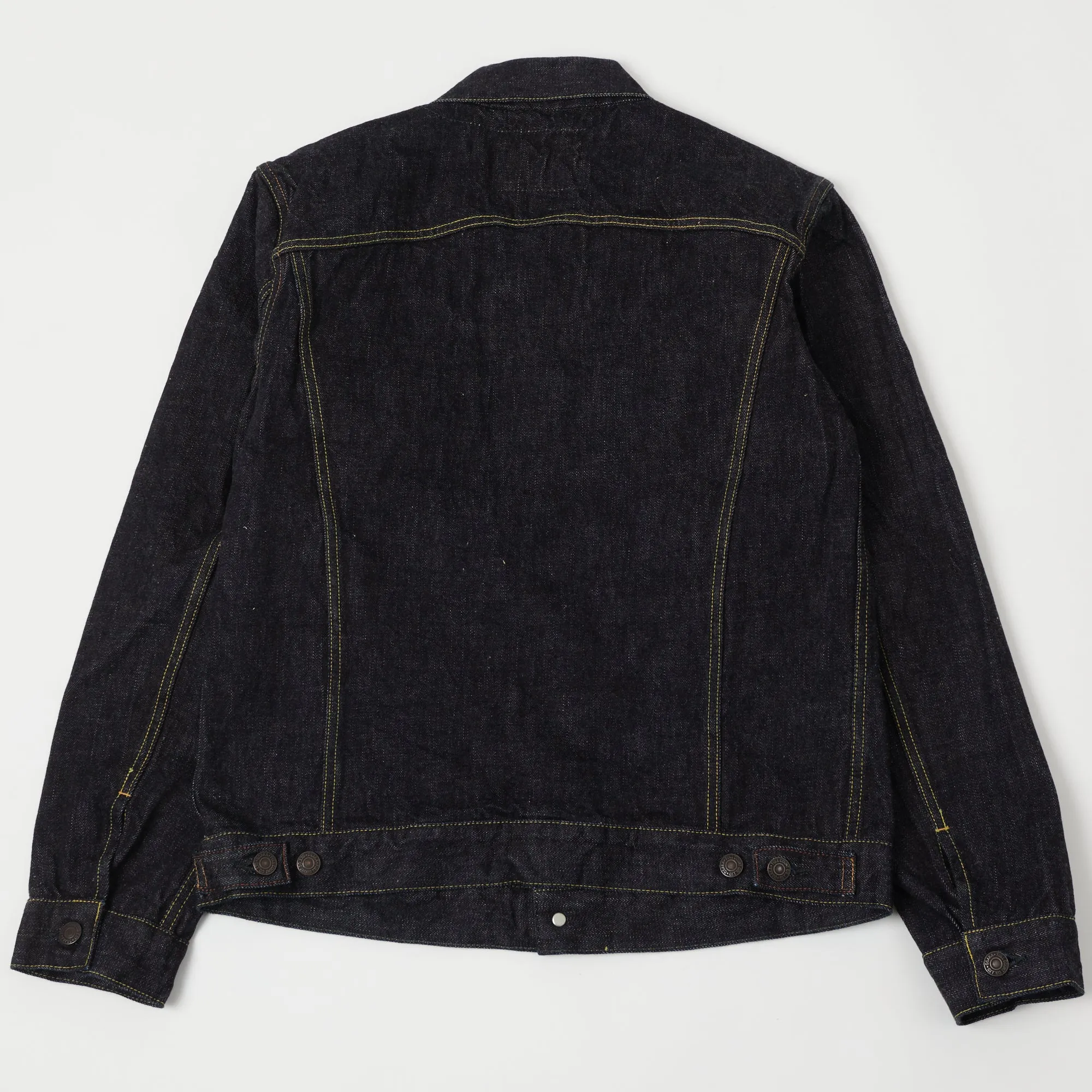 FULLCOUNT 2101XX 15.5oz Type III Denim Jacket - One Wash sold by Son of a Stag product image thumbnail 5