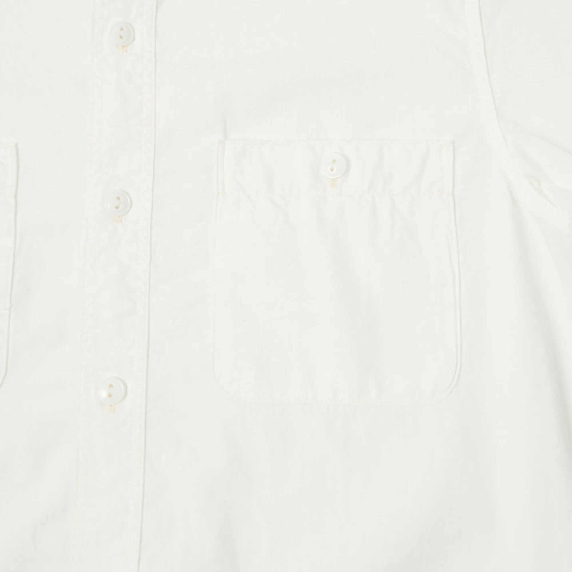 FULLCOUNT 4821 5oz Chambray Work Shirt - White sold by Son of a Stag product image thumbnail 3