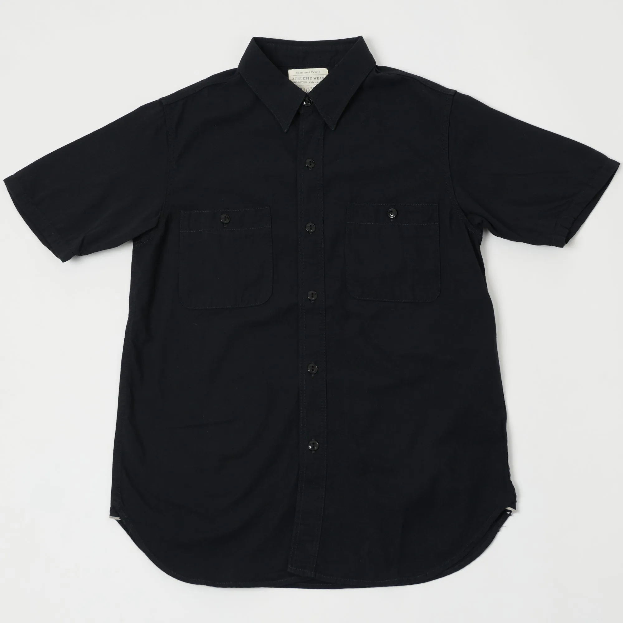 Full Count 4821 5oz Chambray Work Shirt - Black sold by Son of a Stag