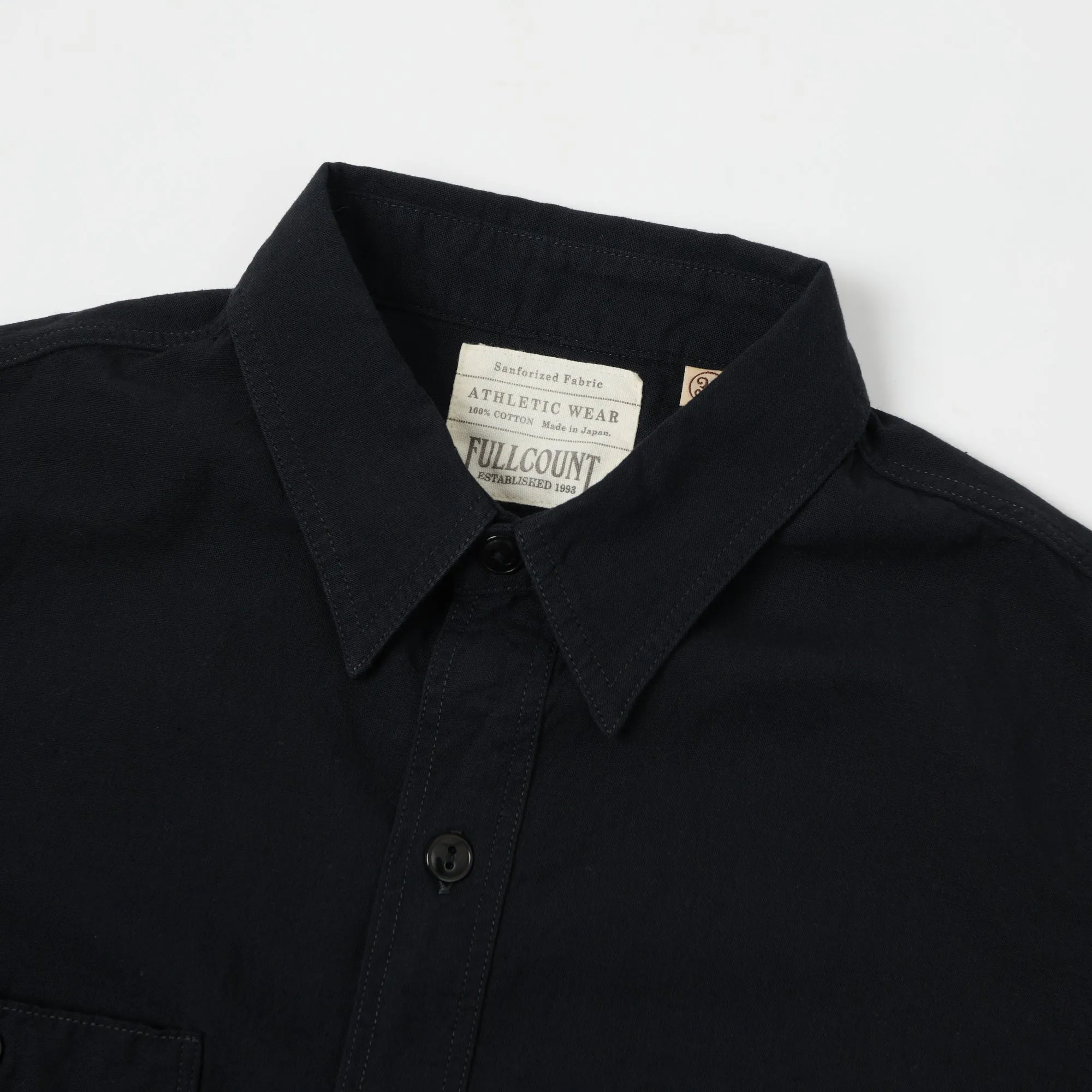 Full Count 4821 5oz Chambray Work Shirt - Black sold by Son of a Stag product image thumbnail 2