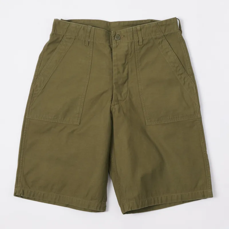 Buzz Rickson's OG-107 Military Shorts - Olive sold by Son of a Stag
