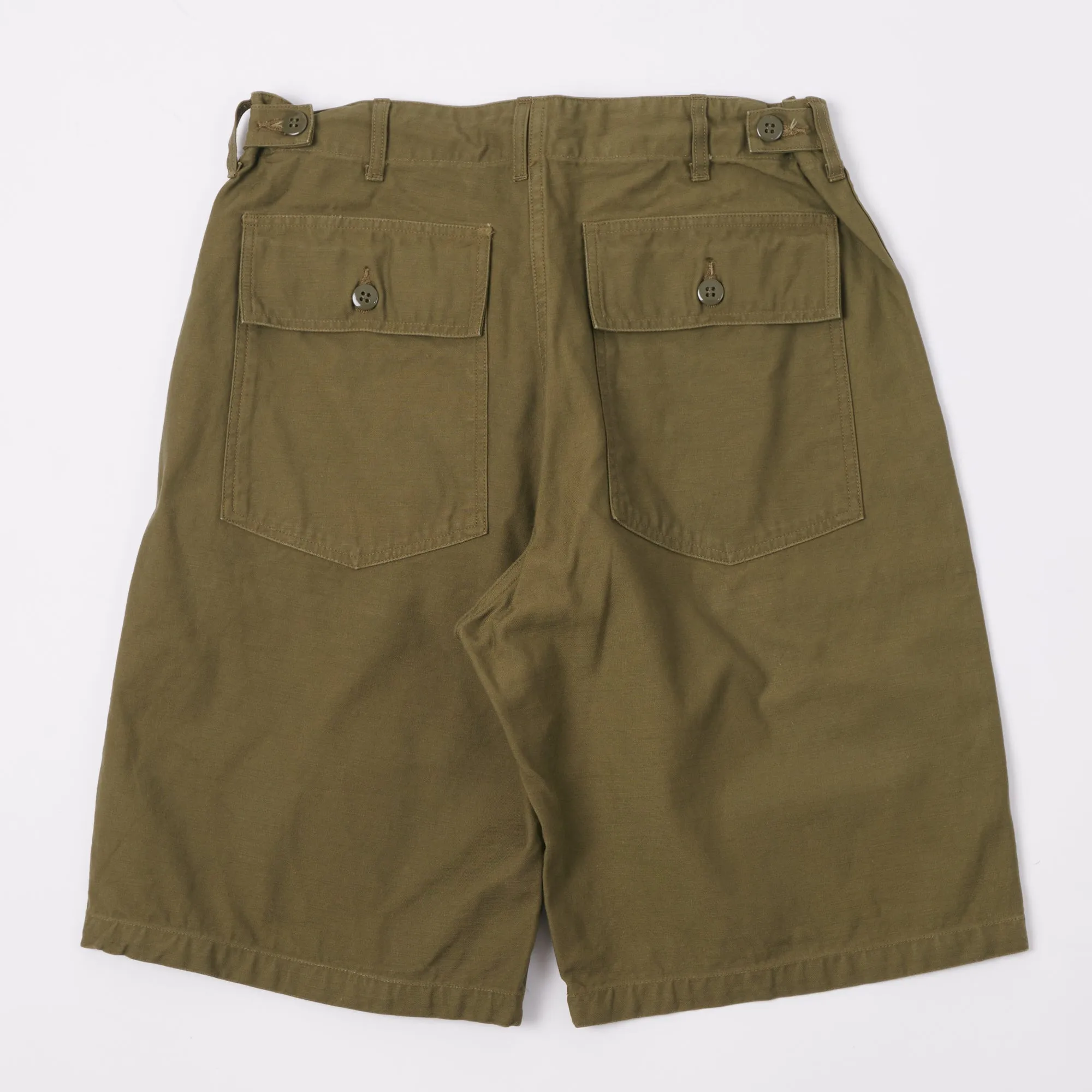 Buzz Rickson's OG-107 Military Shorts - Olive sold by Son of a Stag product image thumbnail 2