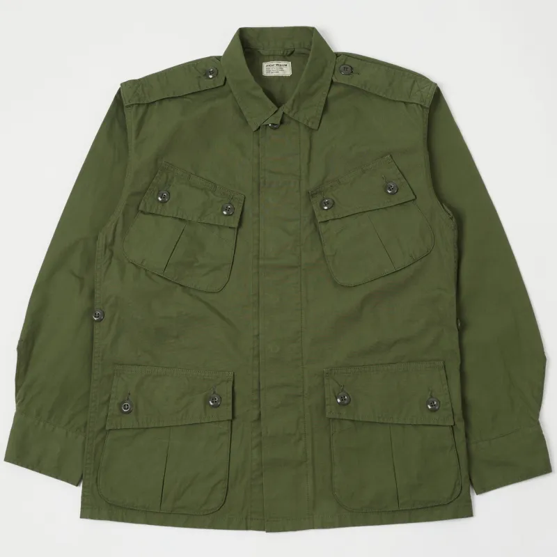 TOYS McCOY Jungle Fatigue Tropical Jacket - Olive sold by Son of a Stag