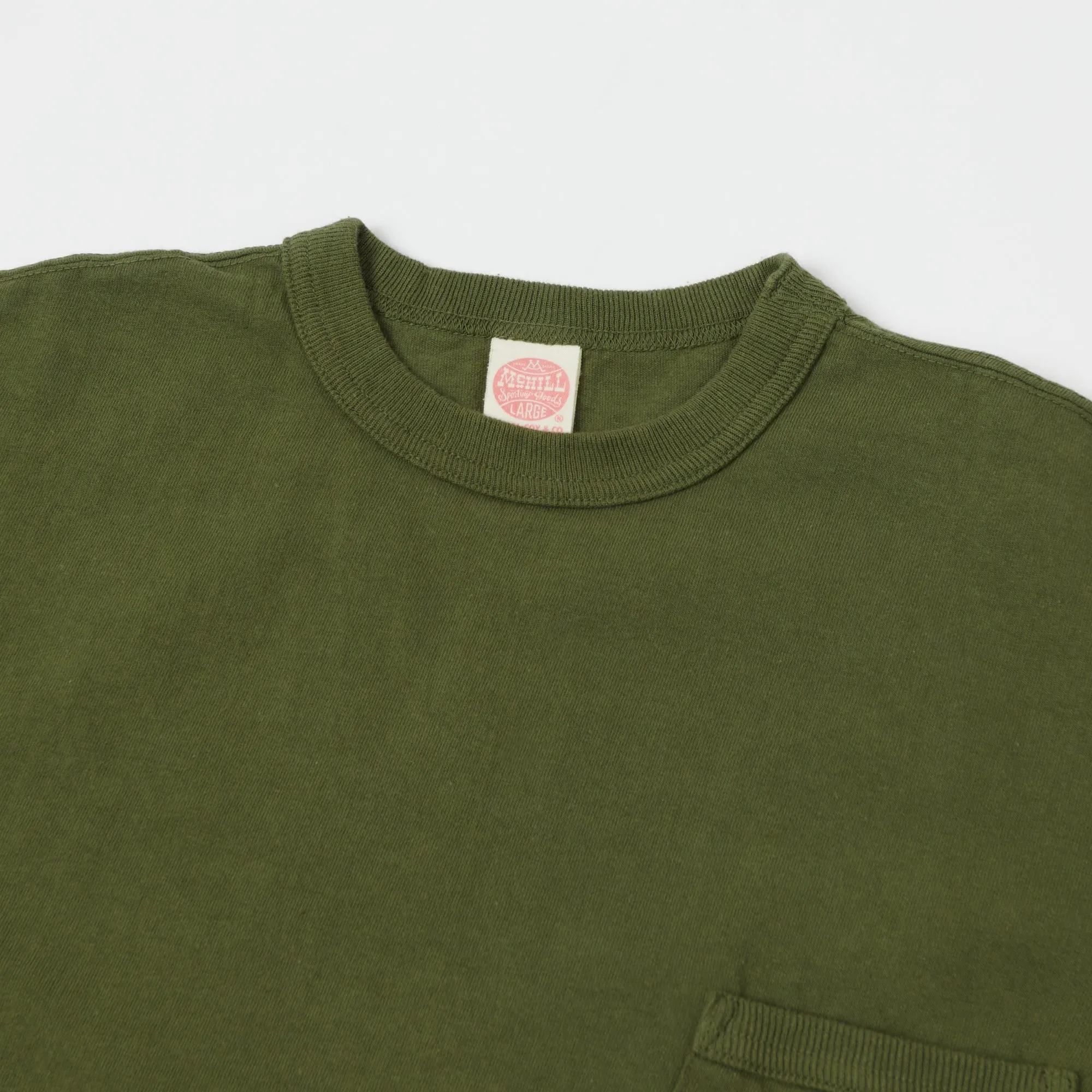 TOYS McCOY Pocket T-Shirt - Olive sold by Son of a Stag product image thumbnail 2