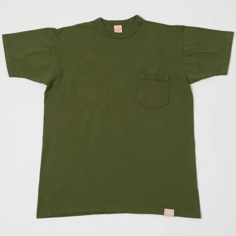 TOYS McCOY Pocket T-Shirt - Olive sold by Son of a Stag