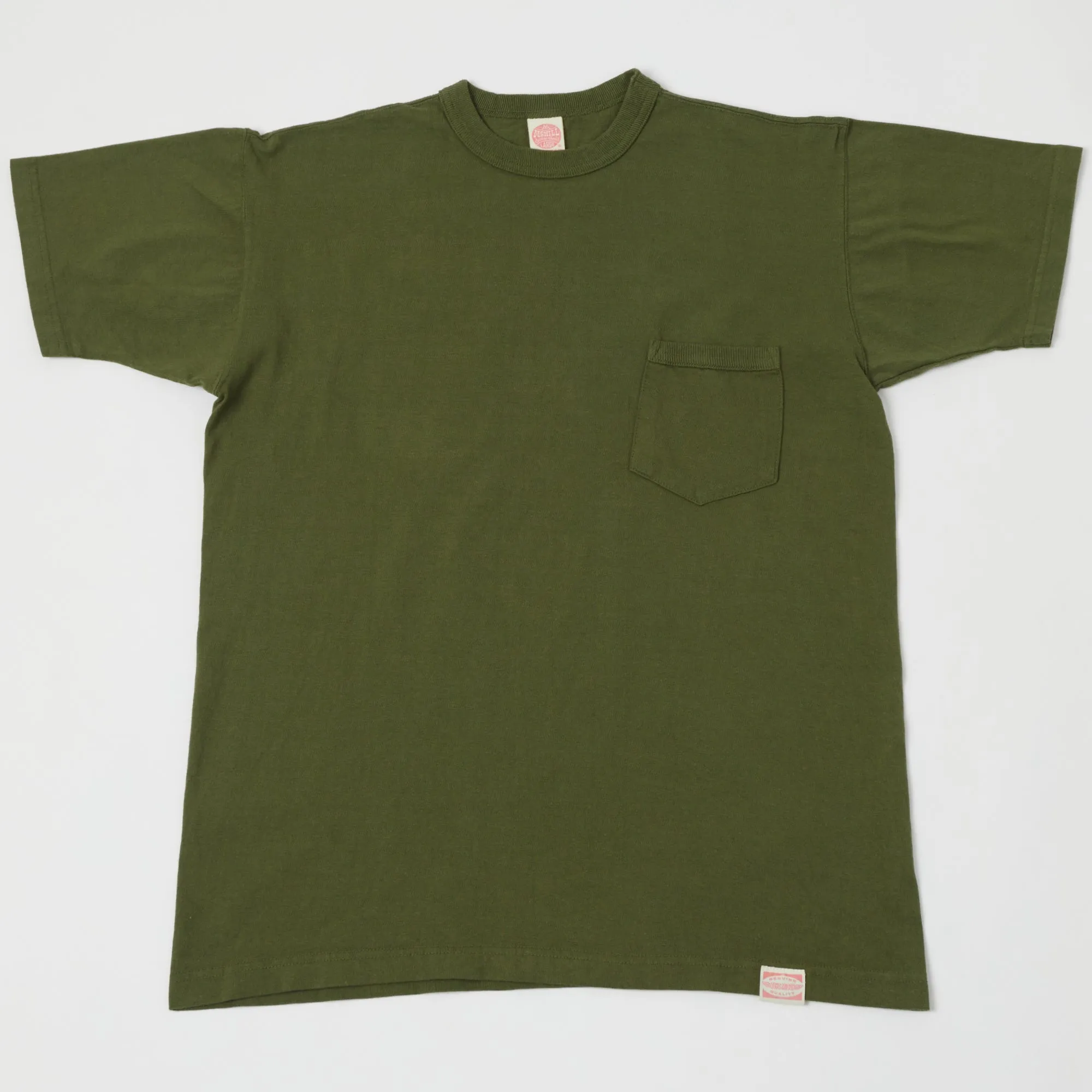 TOYS McCOY Pocket T-Shirt - Olive sold by Son of a Stag