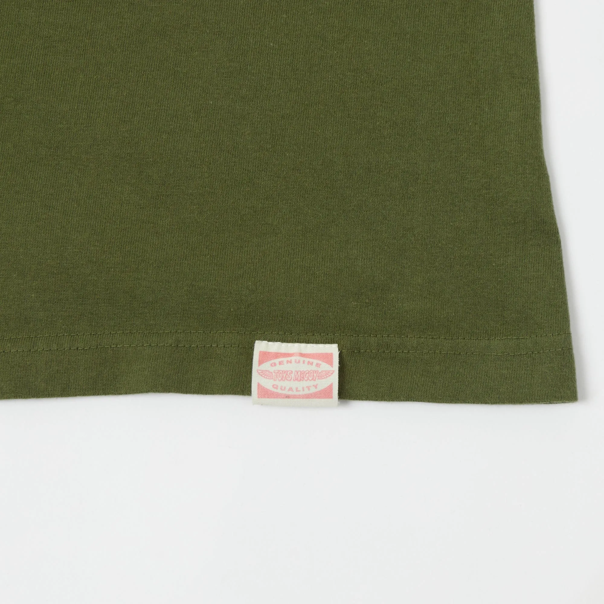 TOYS McCOY Pocket T-Shirt - Olive sold by Son of a Stag product image thumbnail 4