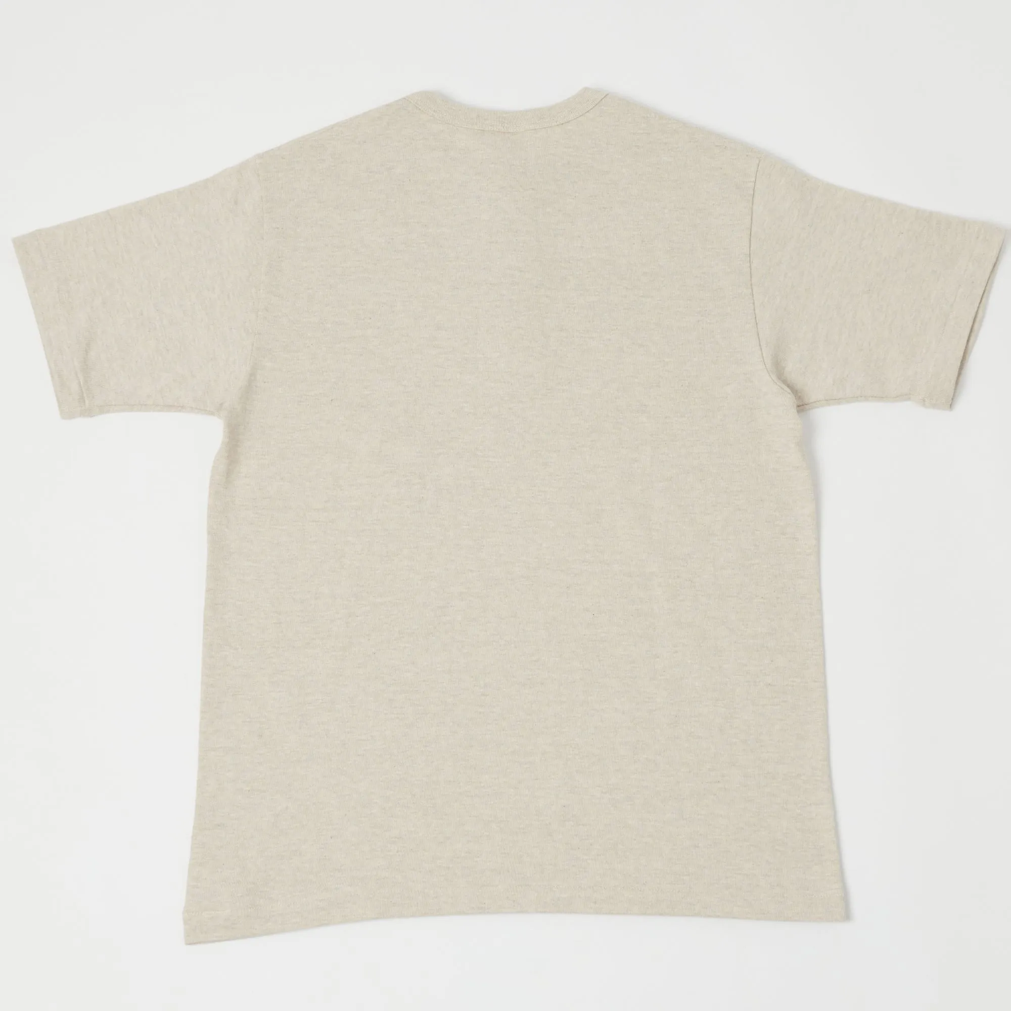 Warehouse & Co 4601 Henley T-Shirt - Oatmeal sold by Son of a Stag product image thumbnail 3
