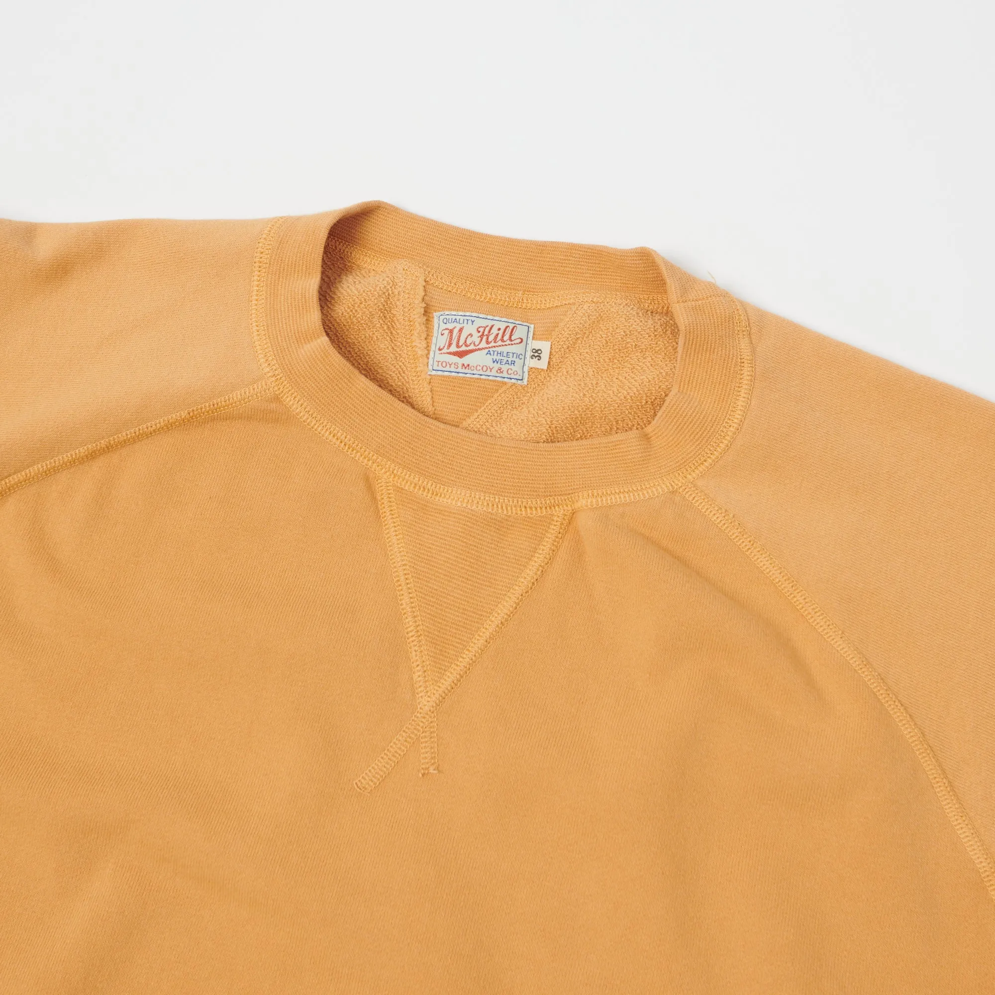 TOYS McCOY Short Sleeve Military Sweatshirt - Gold sold by Son of a Stag product image thumbnail 2