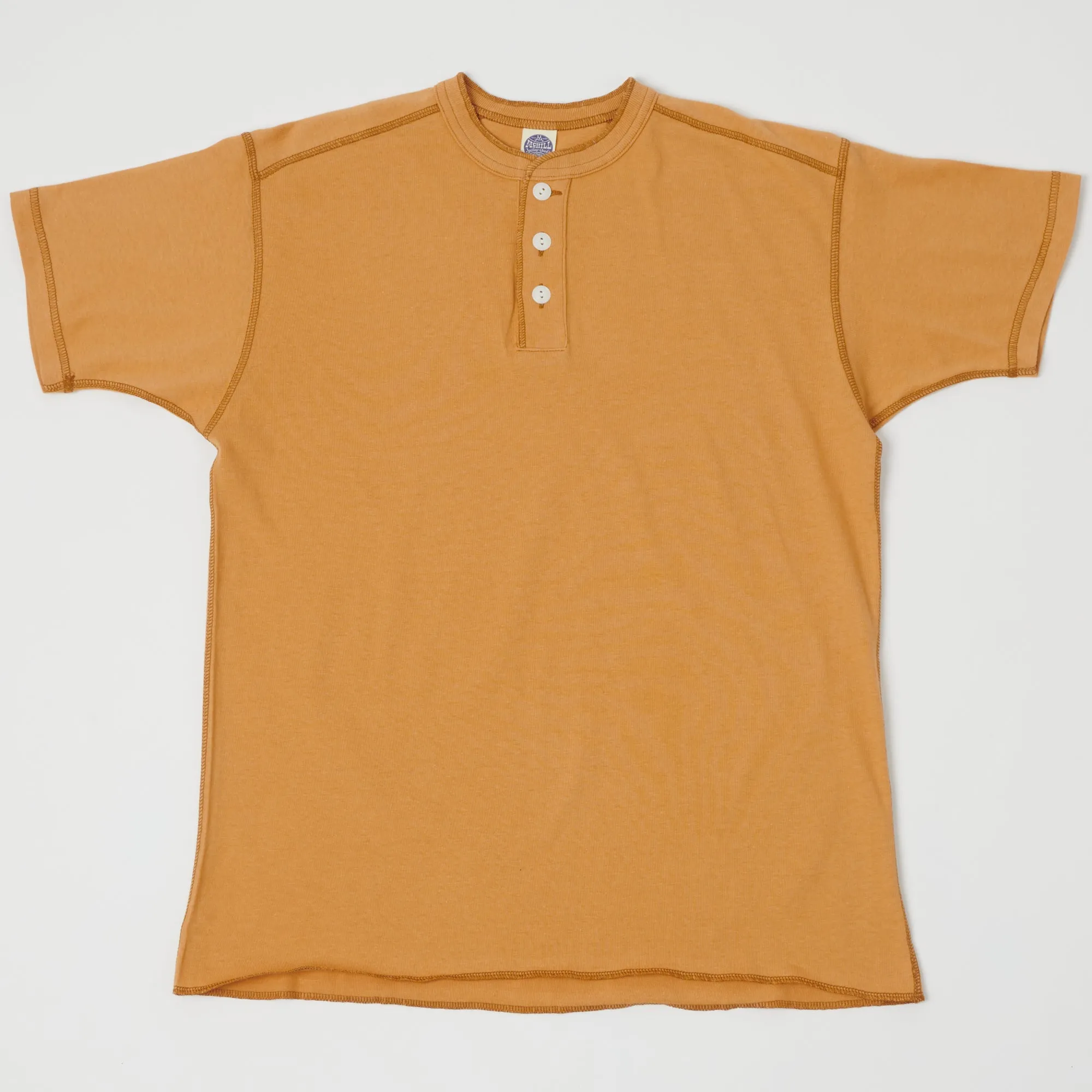 TOYS McCOY Union Henley - Gold sold by Son of a Stag
