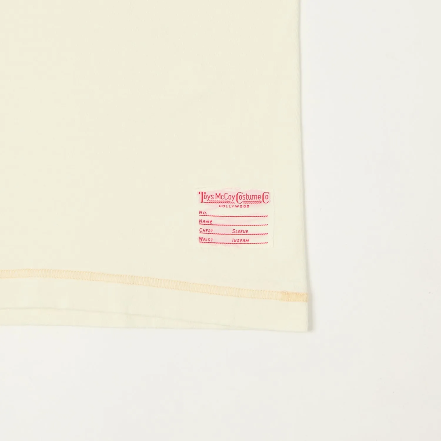 TOYS McCOY Union Henley - Off White sold by Son of a Stag product image thumbnail 3