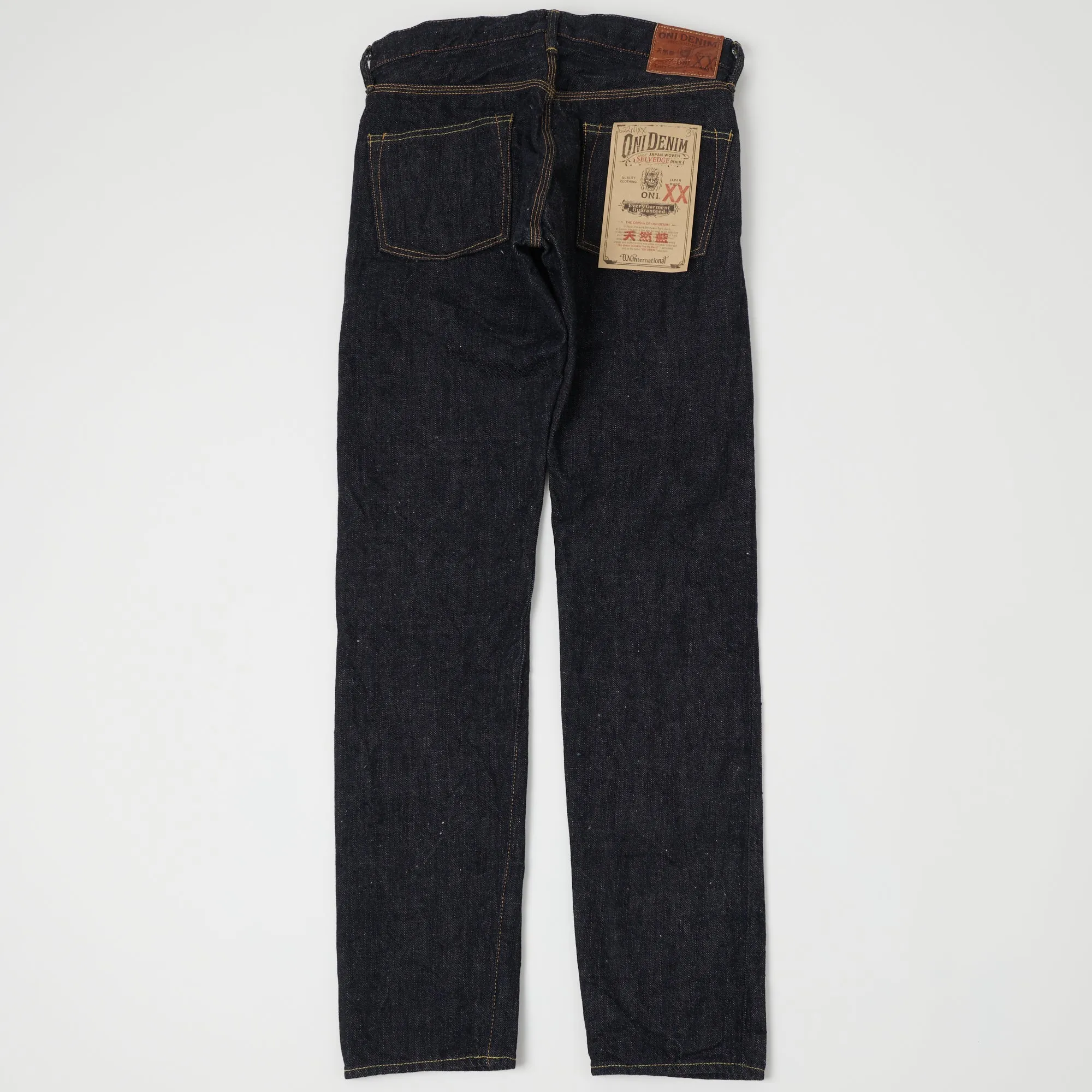 ONI Denim 622NIXX 17oz Natural Indigo Regular Tapered Jean - One Wash sold by Son of a Stag product image thumbnail 3