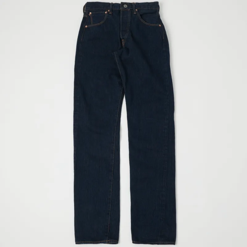 ONI Denim 510SHM 'Kiwami' Semi Hand Made 16oz Natural Indigo Slim Straight Jean - Dark Wash sold by Son of a Stag