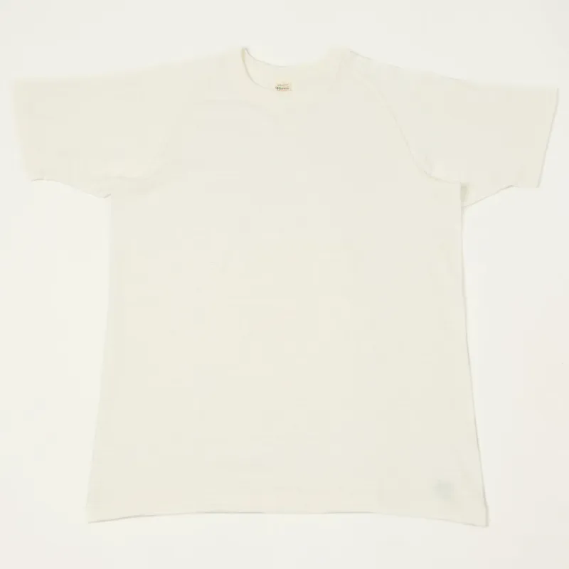 Warehouse & Co 4048 Freedom Sleeve T-Shirt - Off White sold by Son of a Stag