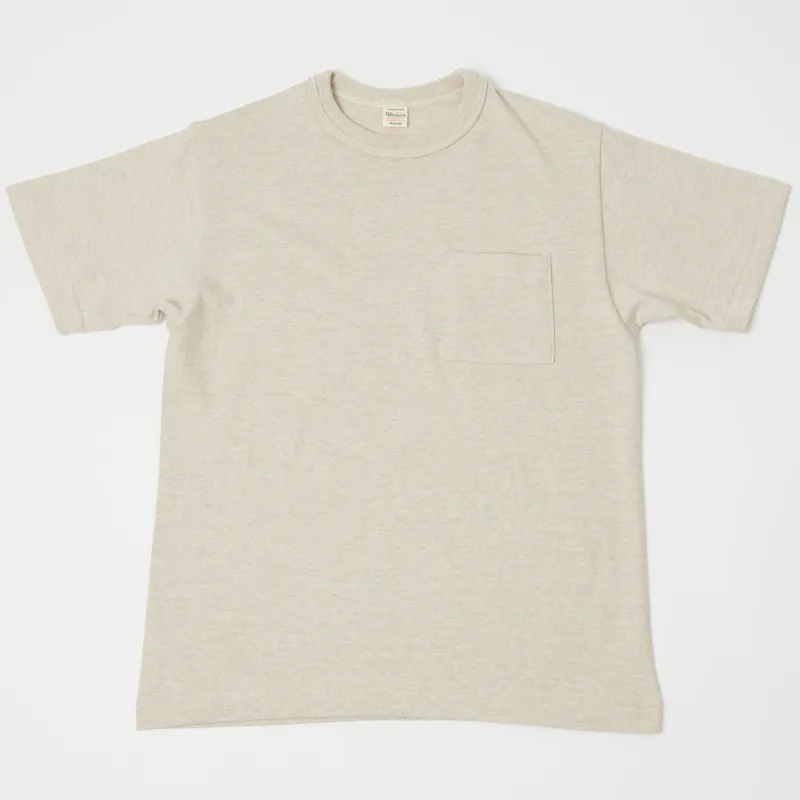 Warehouse & Co 4601 Pocket T-Shirt - Oatmeal sold by Son of a Stag