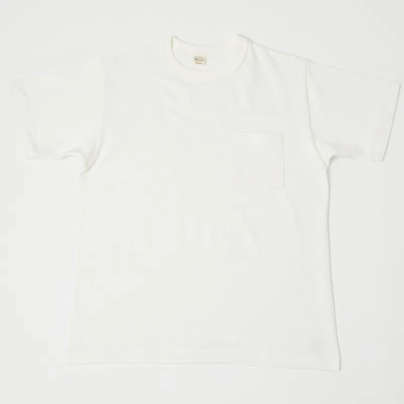 Warehouse & Co 4601 Pocket T-Shirt- Off White sold by Son of a Stag