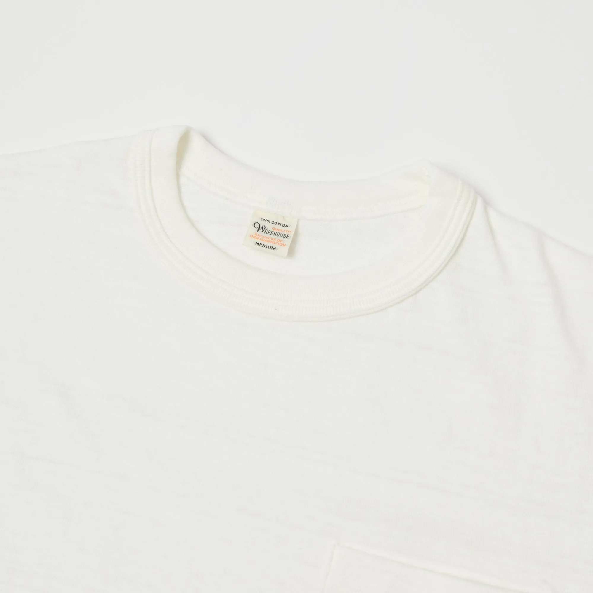 Warehouse & Co 4601 Pocket T-Shirt- Off White sold by Son of a Stag product image thumbnail 3
