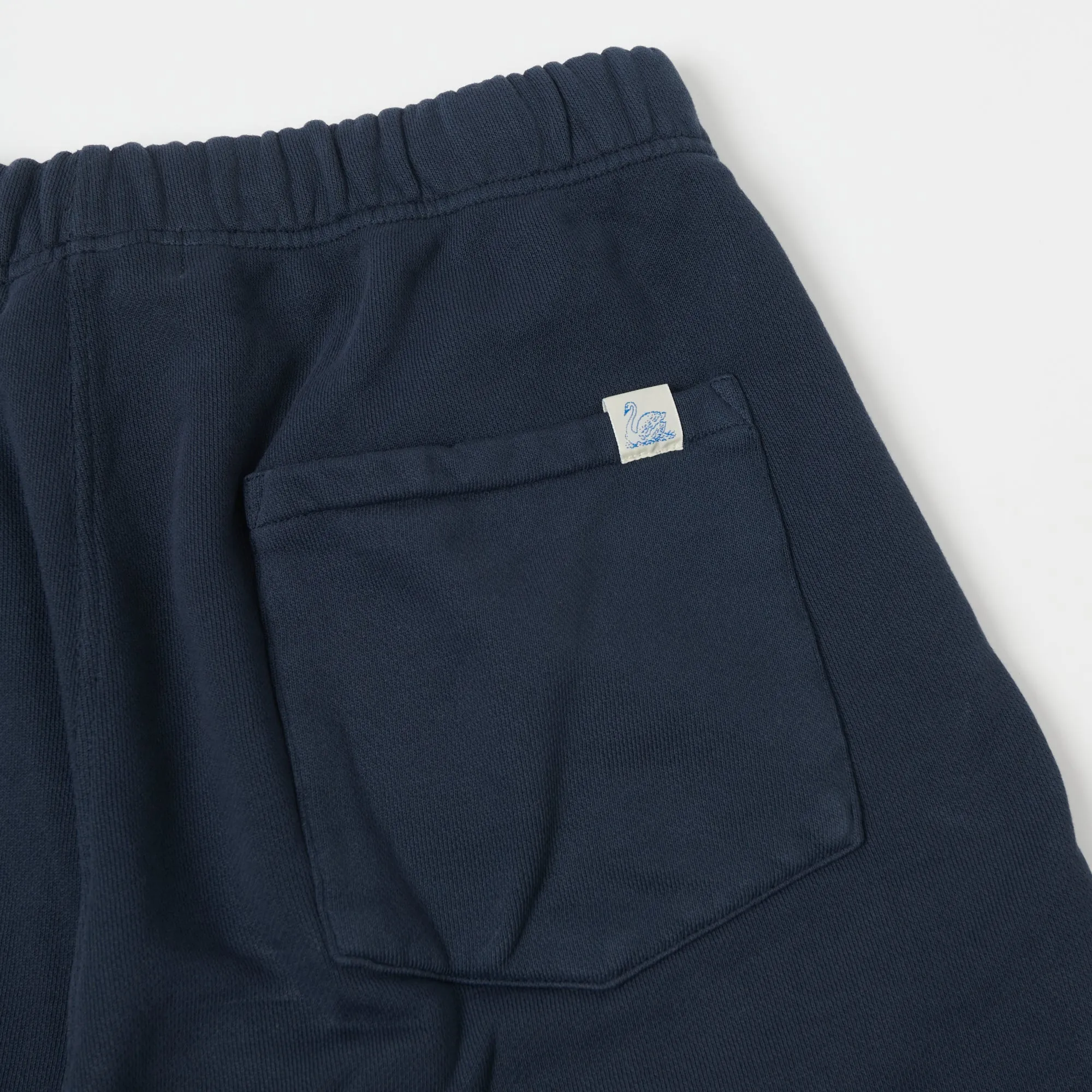 Merz b. Schwanen 'Good Basics' Relaxed Sweatshort - Denim Blue sold by Son of a Stag product image thumbnail 4