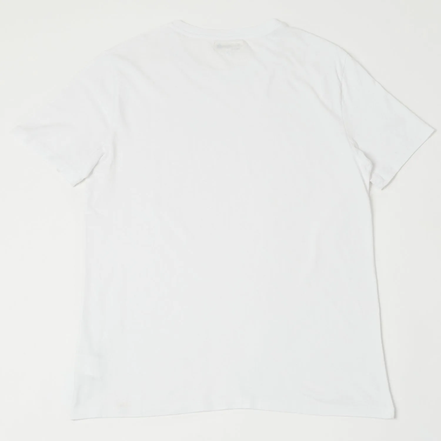 Merz b. Schwanen 'Good Basics' Vintage Wash T-Shirt - White sold by Son of a Stag product image thumbnail 5