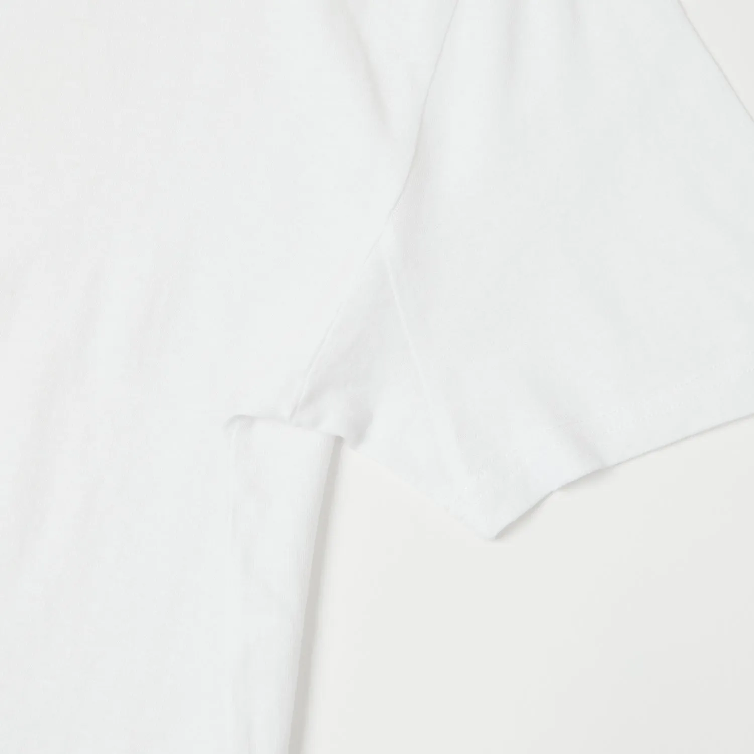 Merz b. Schwanen 'Good Basics' Vintage Wash T-Shirt - White sold by Son of a Stag product image thumbnail 3