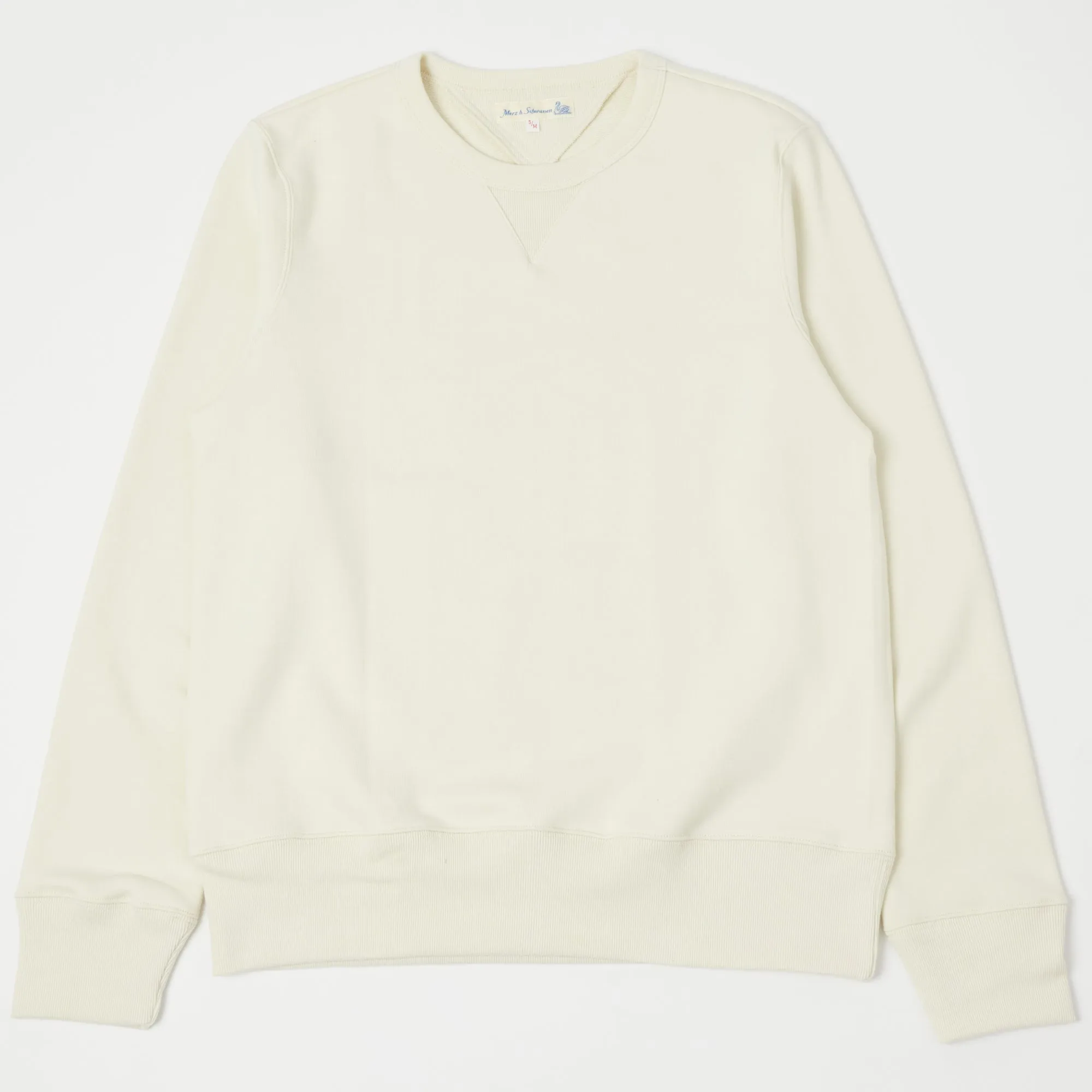 Merz b. Schwanen 346 Classic Sweatshirt - Oat sold by Son of a Stag