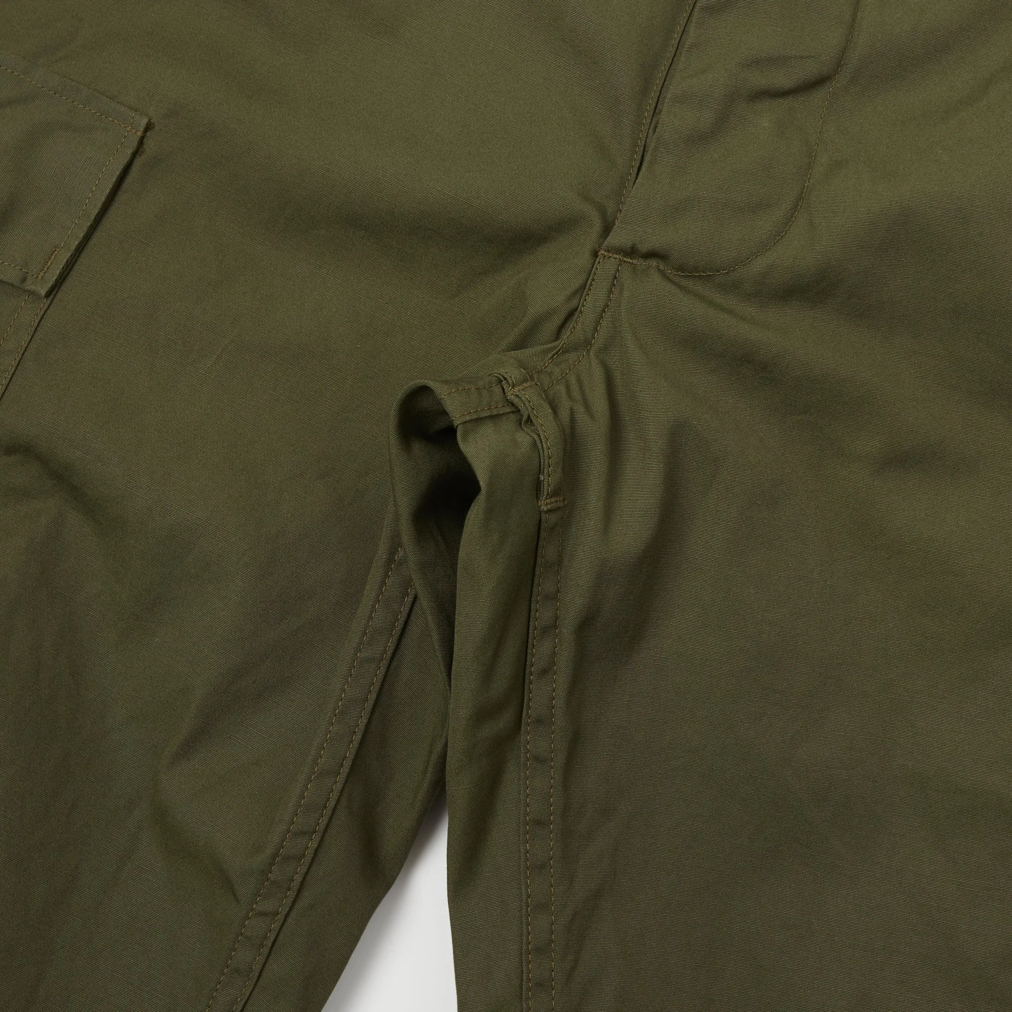 Buzz Rickson's Wind Resistant Poplin Trouser - Olive sold by Son of a Stag product image thumbnail 3