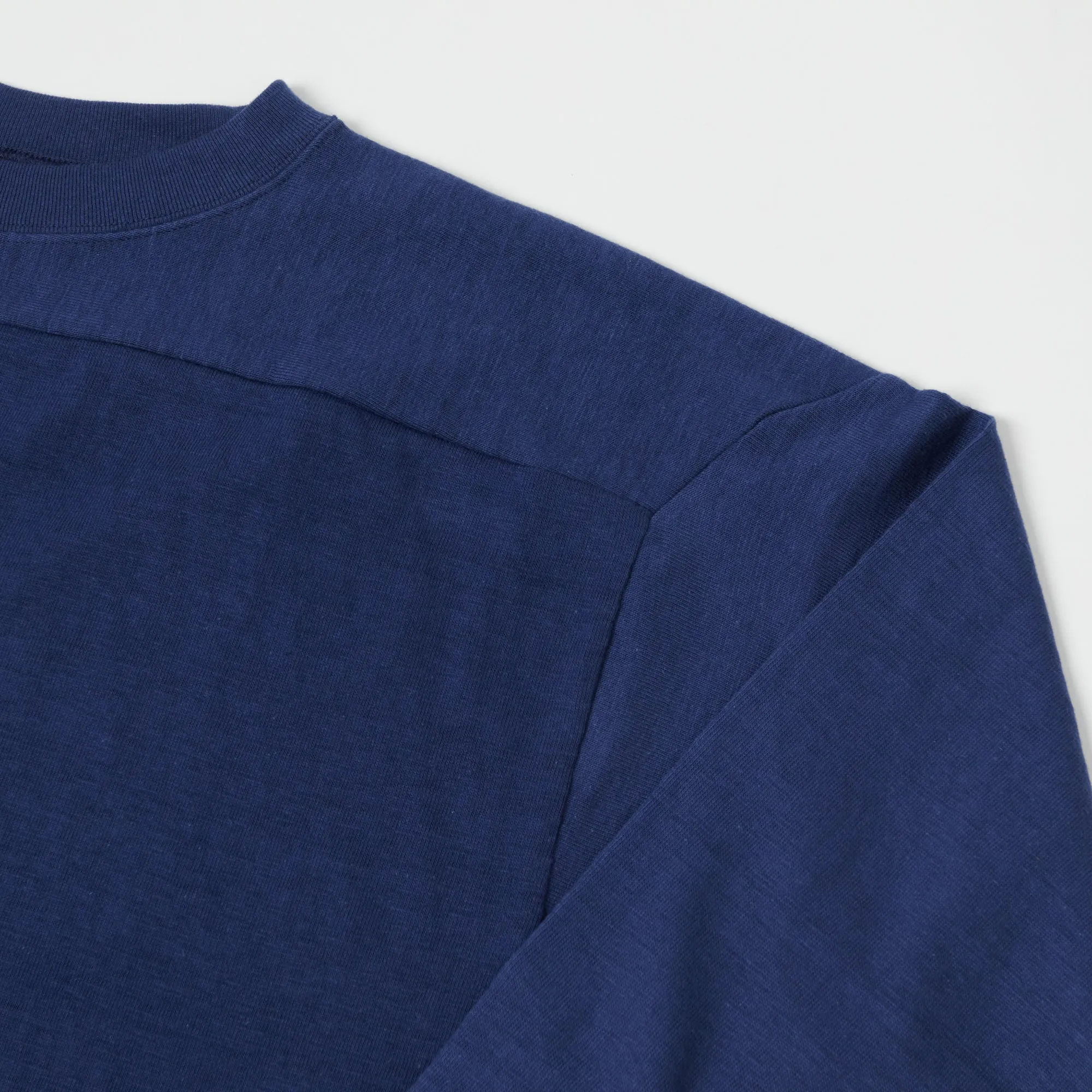 Warehouse & Co 4063 3/4 Sleeve Football T-Shirt - Navy sold by Son of a Stag product image thumbnail 2