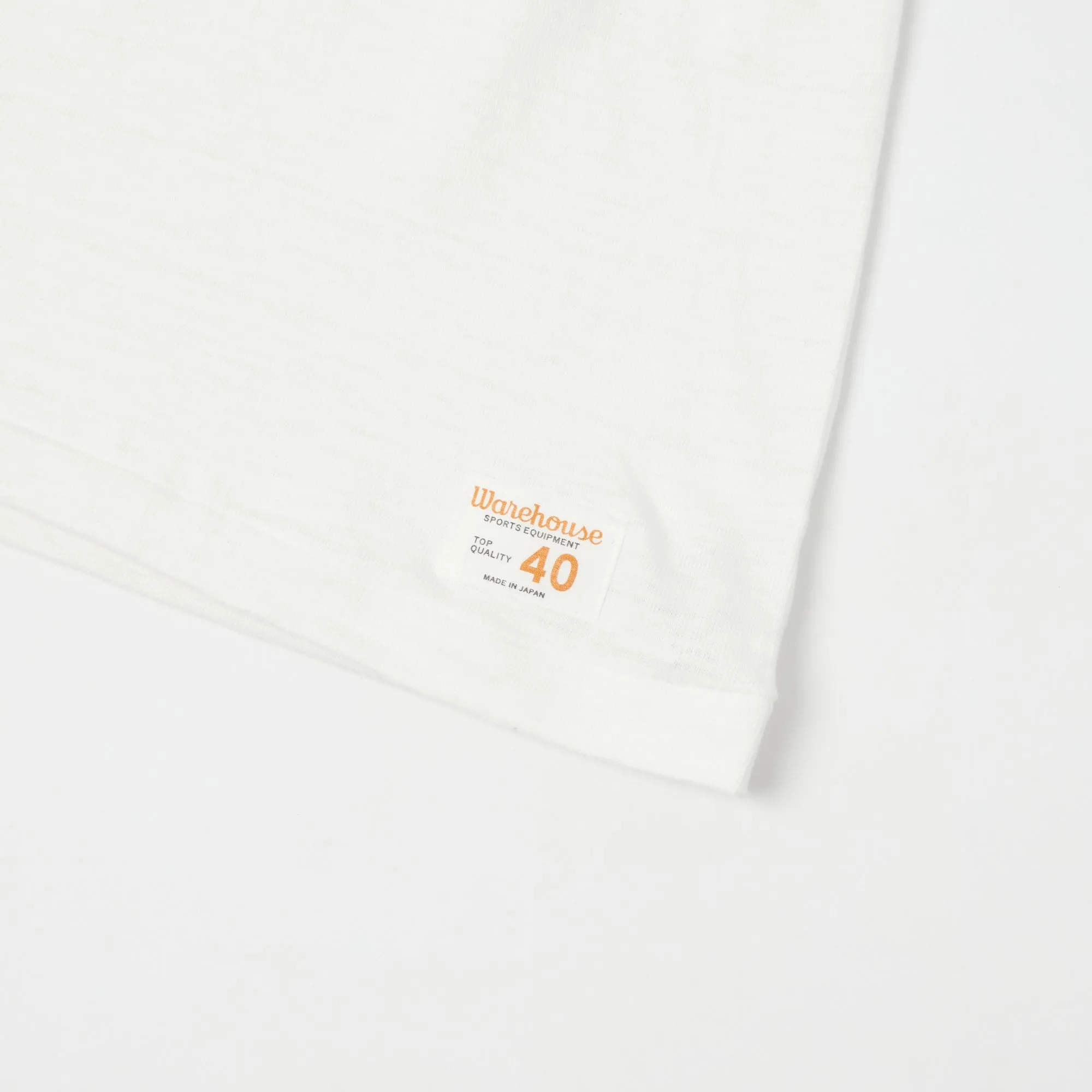 Warehouse & Co 4063 3/4 Sleeve Football T-Shirt - Off White sold by Son of a Stag product image thumbnail 4