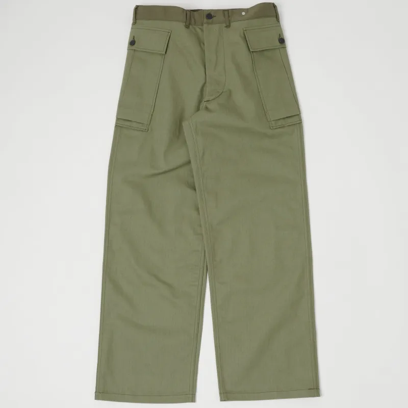 Warehouse & Co 1098 U.S. Army Herringbone Twill Pant - Olive Drab sold by Son of a Stag