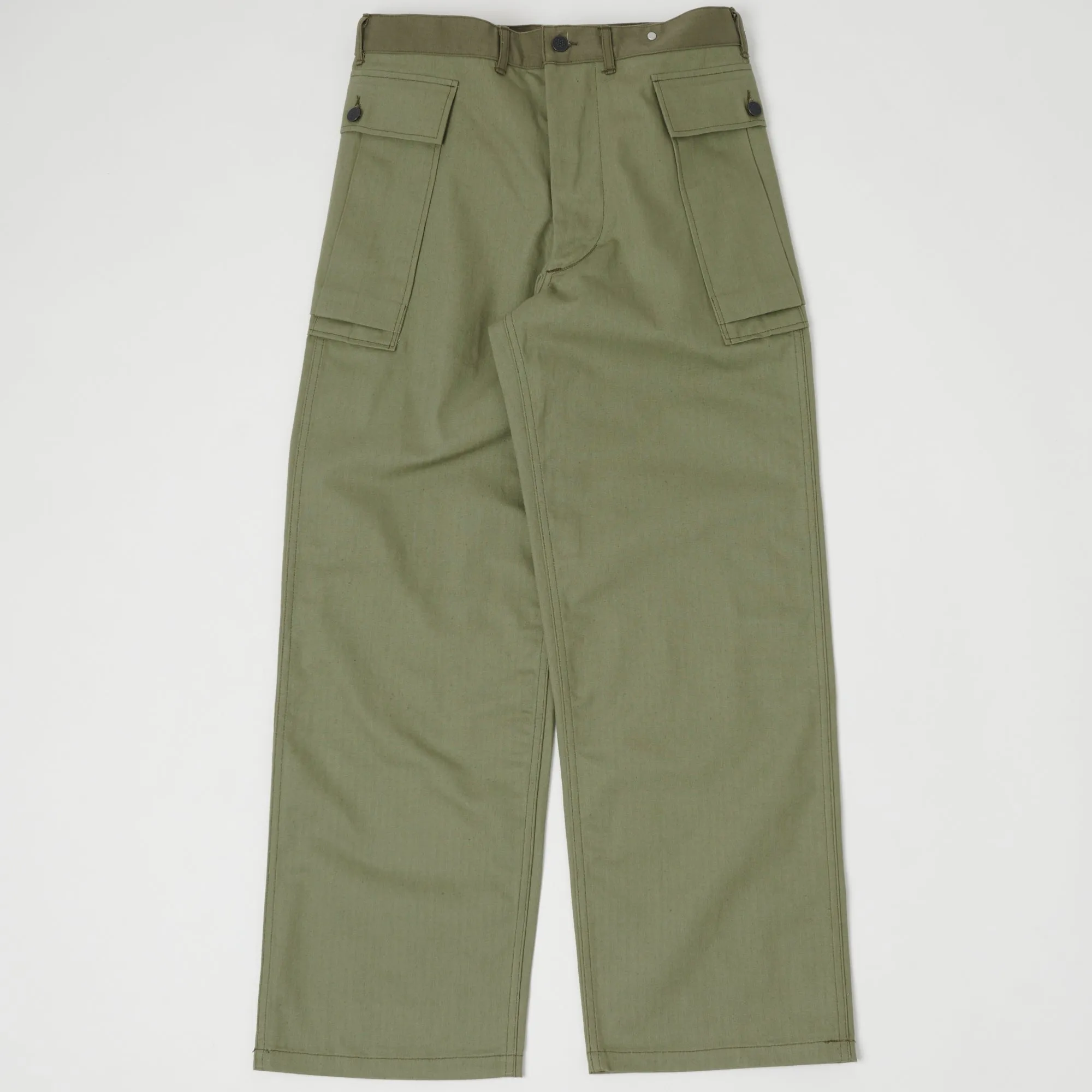 Warehouse & Co 1098 U.S. Army Herringbone Twill Pant - Olive Drab sold by Son of a Stag