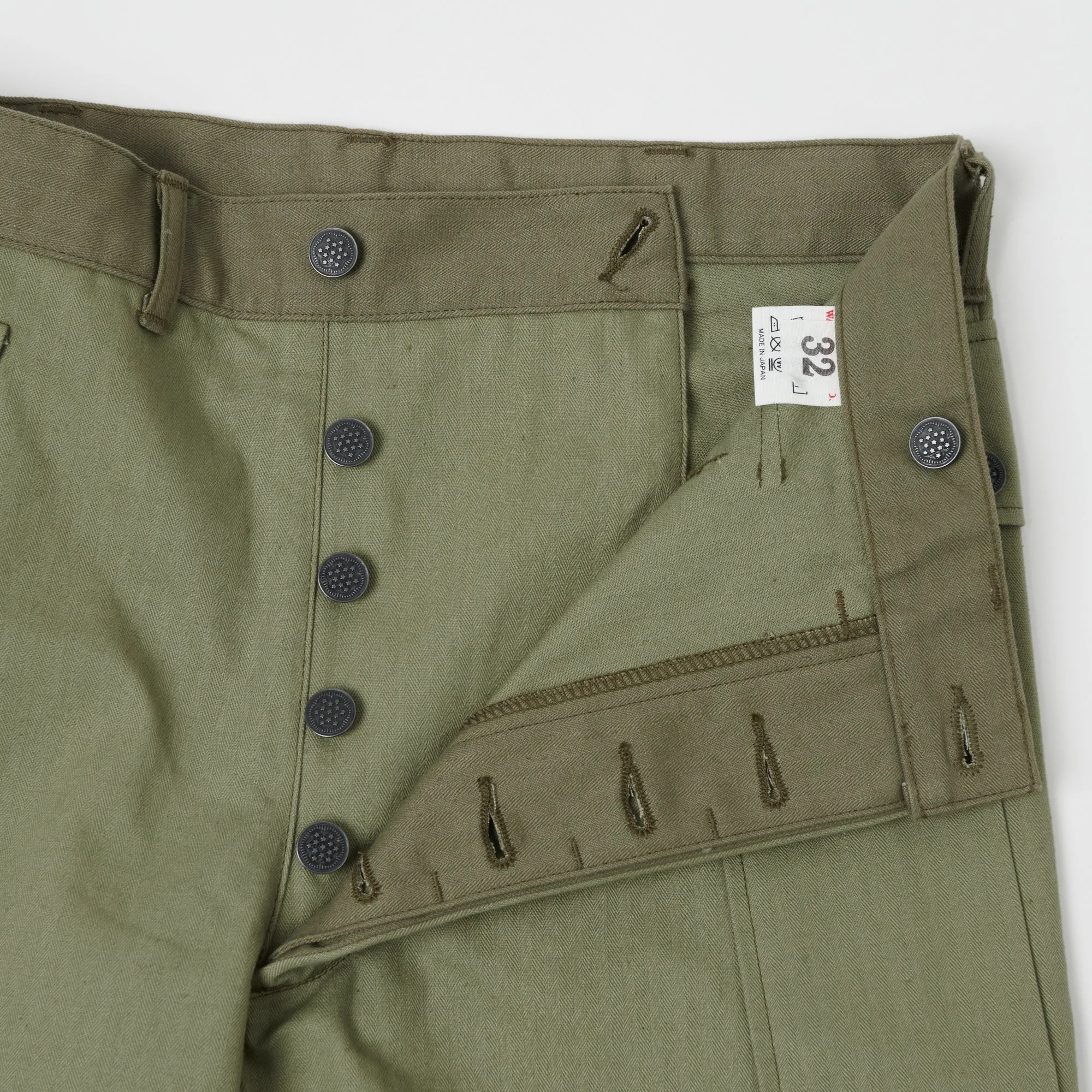 Warehouse & Co 1098 U.S. Army Herringbone Twill Pant - Olive Drab sold by Son of a Stag product image thumbnail 4