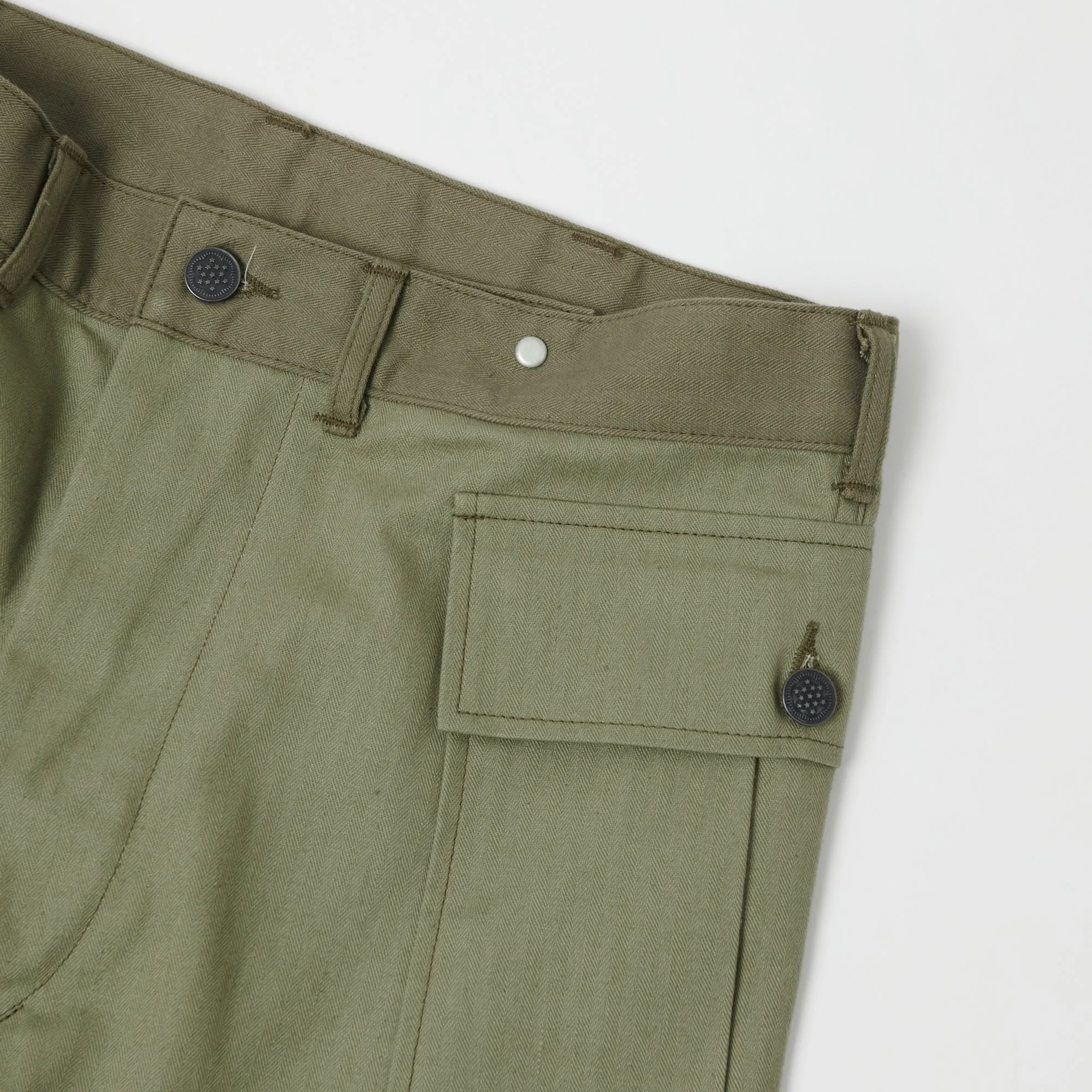 Warehouse & Co 1098 U.S. Army Herringbone Twill Pant - Olive Drab sold by Son of a Stag product image thumbnail 3