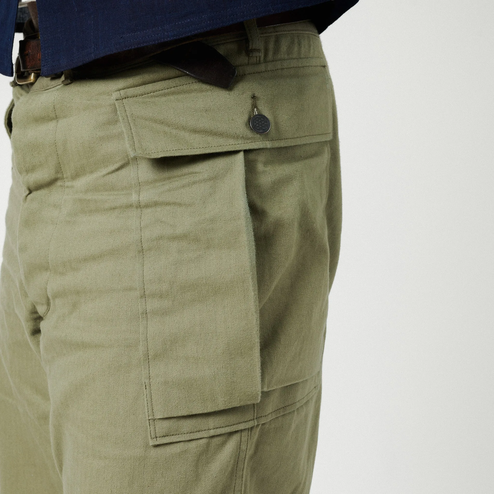 Warehouse & Co 1098 U.S. Army Herringbone Twill Pant - Olive Drab sold by Son of a Stag product image thumbnail 2