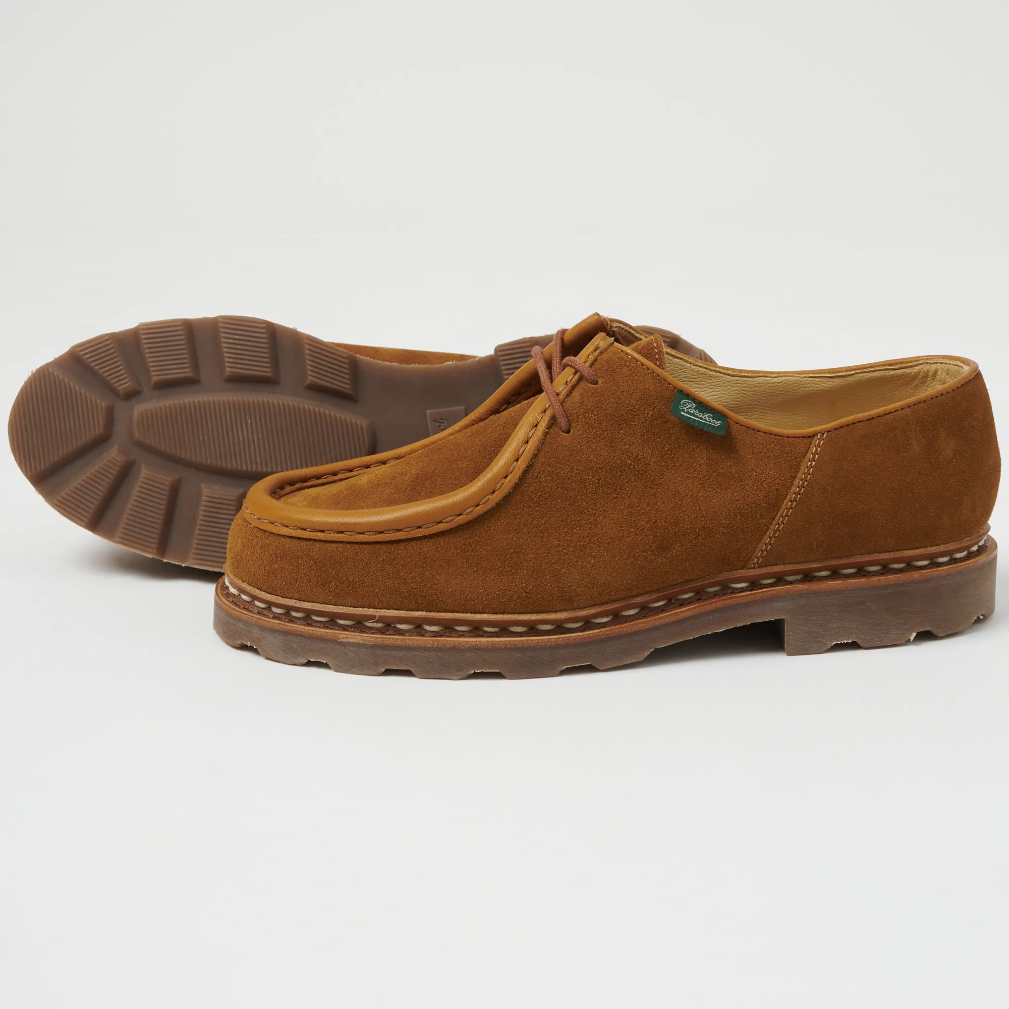 Paraboot Michael Marche Shoe - Nut Velours Whisky sold by Son of a Stag product image thumbnail 3