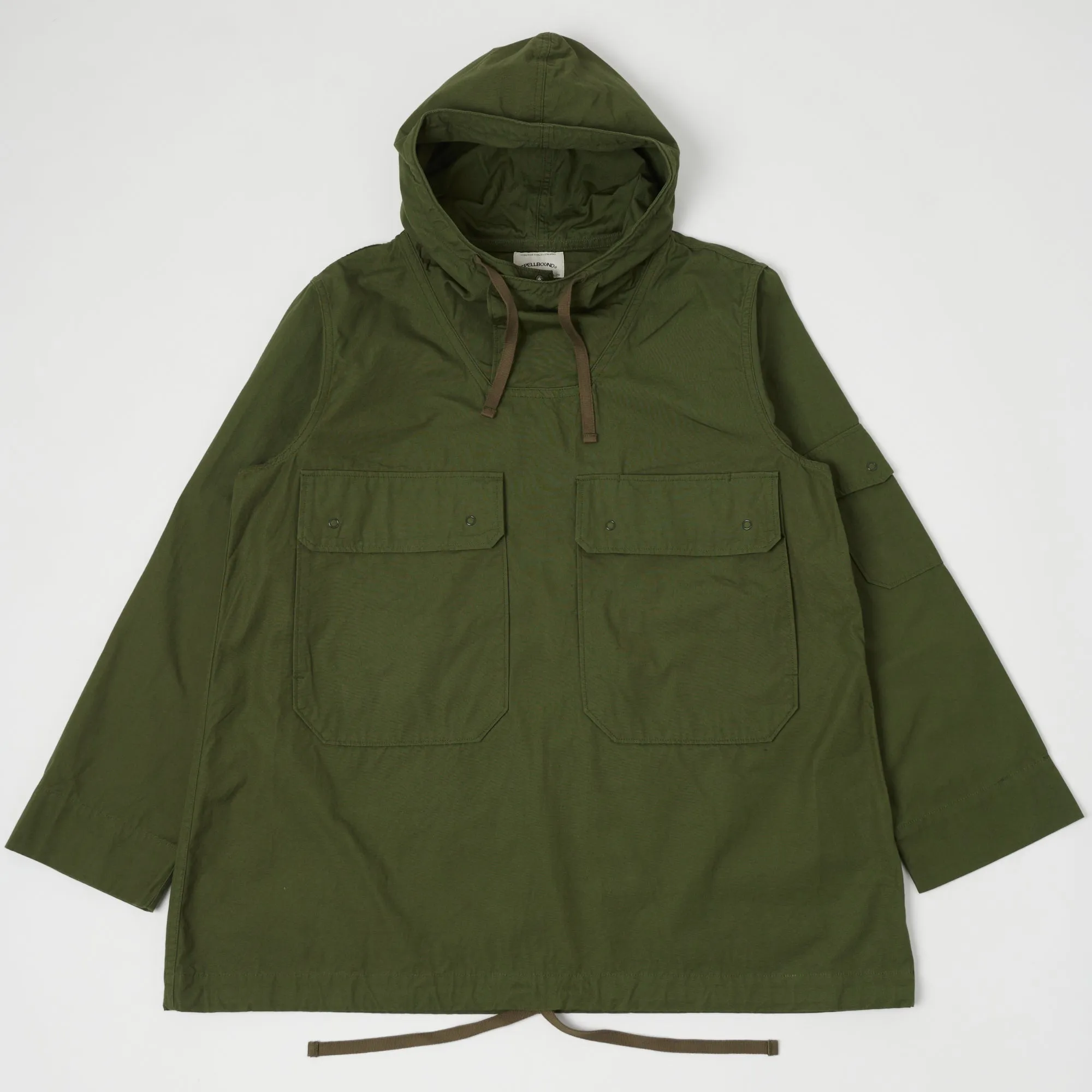 Spellbound Military Smock Jacket - Olive Drab sold by Son of a Stag