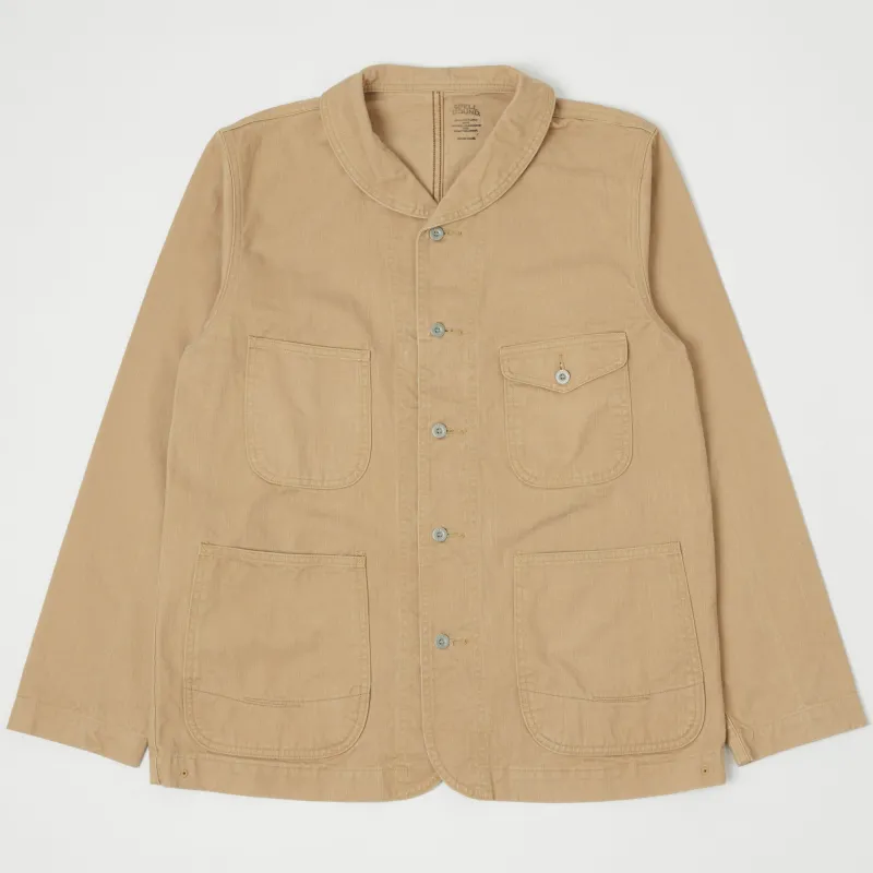 Spellbound Work Deck Jacket - Beige sold by Son of a Stag