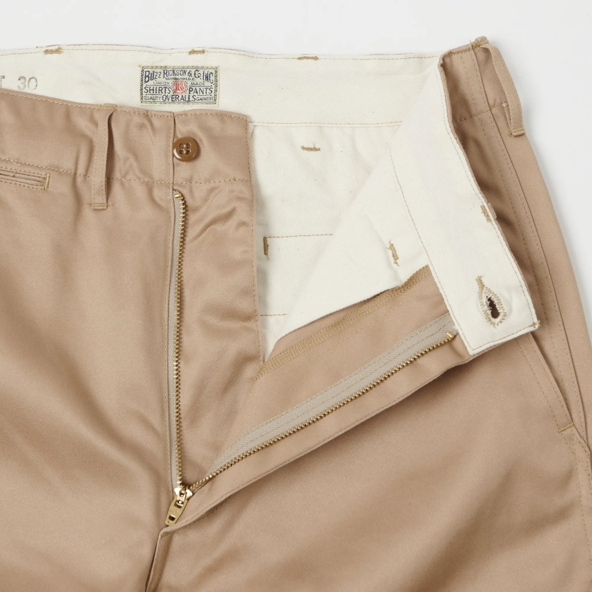 Buzz Rickson's Original-Spec. Chino - Beige sold by Son of a Stag product image thumbnail 2