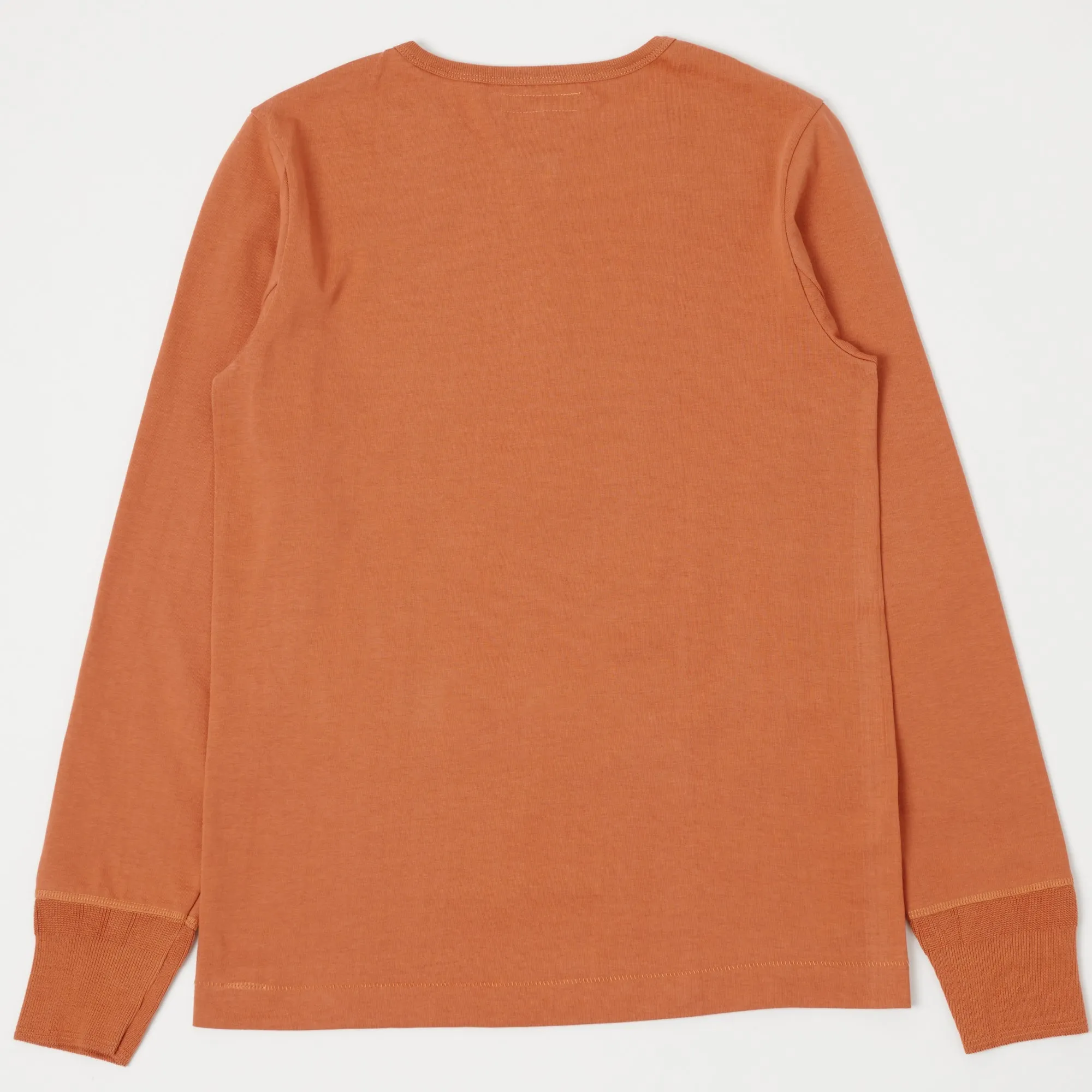 Merz b. Schwanen 206 Long Sleeve Henley - Sunset sold by Son of a Stag product image thumbnail 2