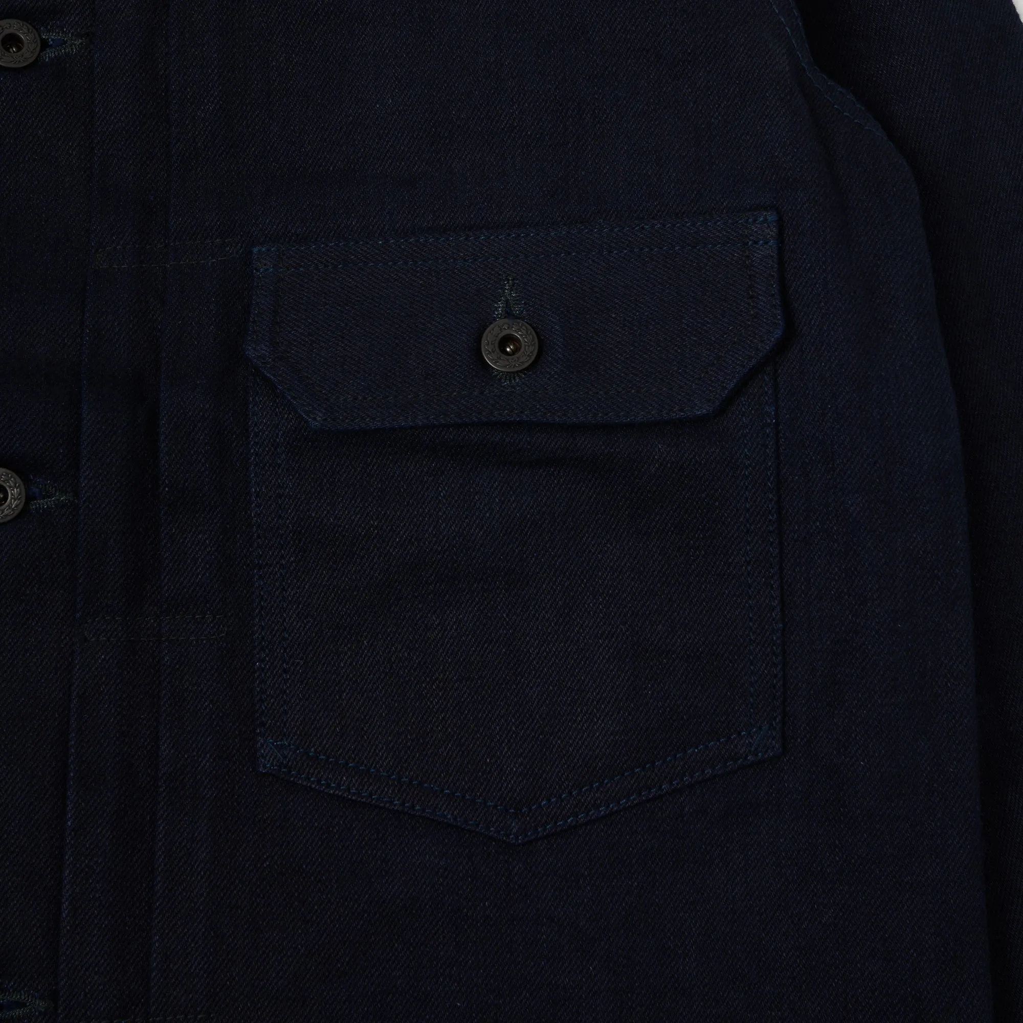 ONI Denim 02517ID17 Type II Double Indigo Denim Jacket sold by Son of a Stag product image thumbnail 5