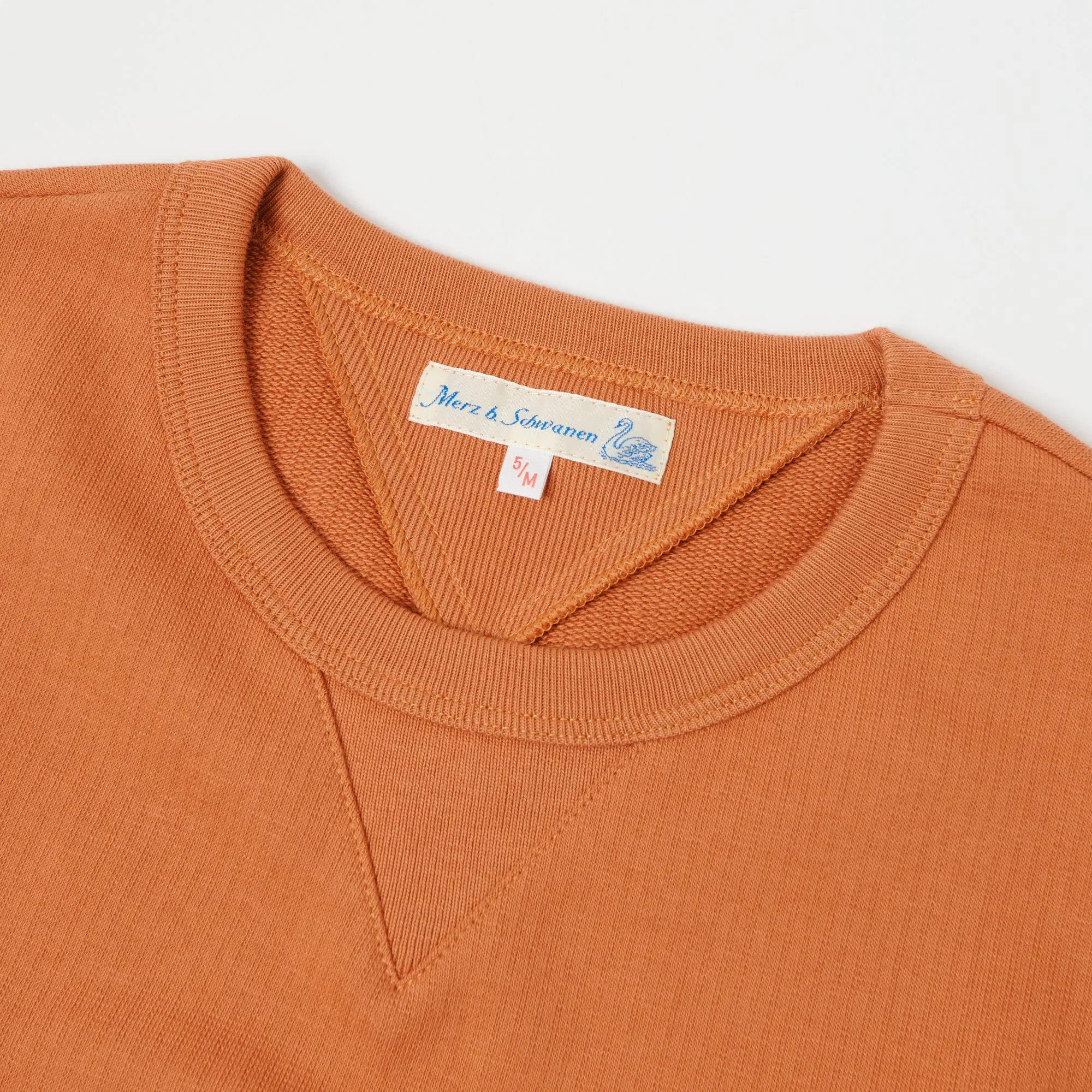 Merz b. Schwanen 346 Crew Neck Sweatshirt - Sunset sold by Son of a Stag product image thumbnail 2