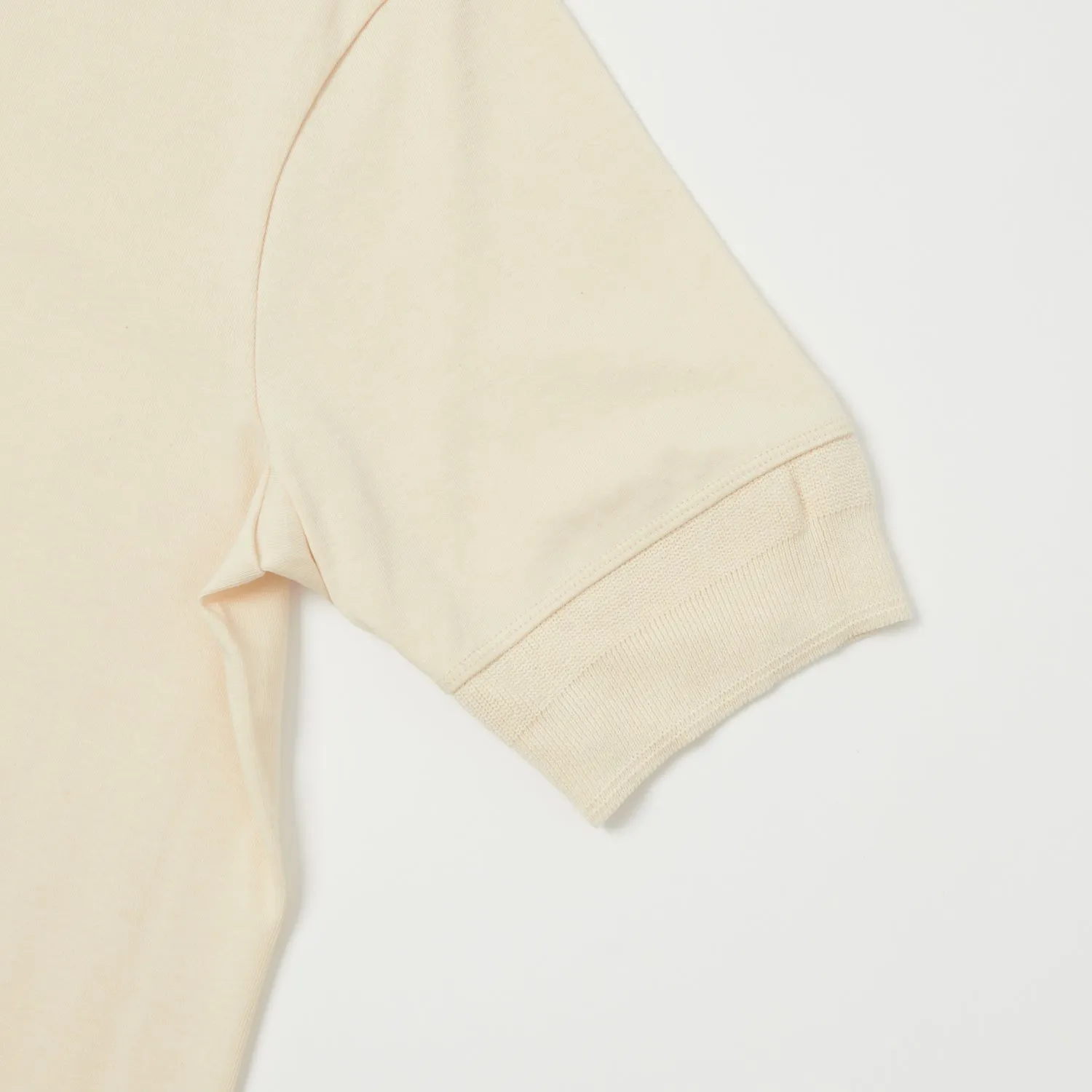 Merz b. Schwanen 207 Short Sleeve Henley - Nature sold by Son of a Stag product image thumbnail 3